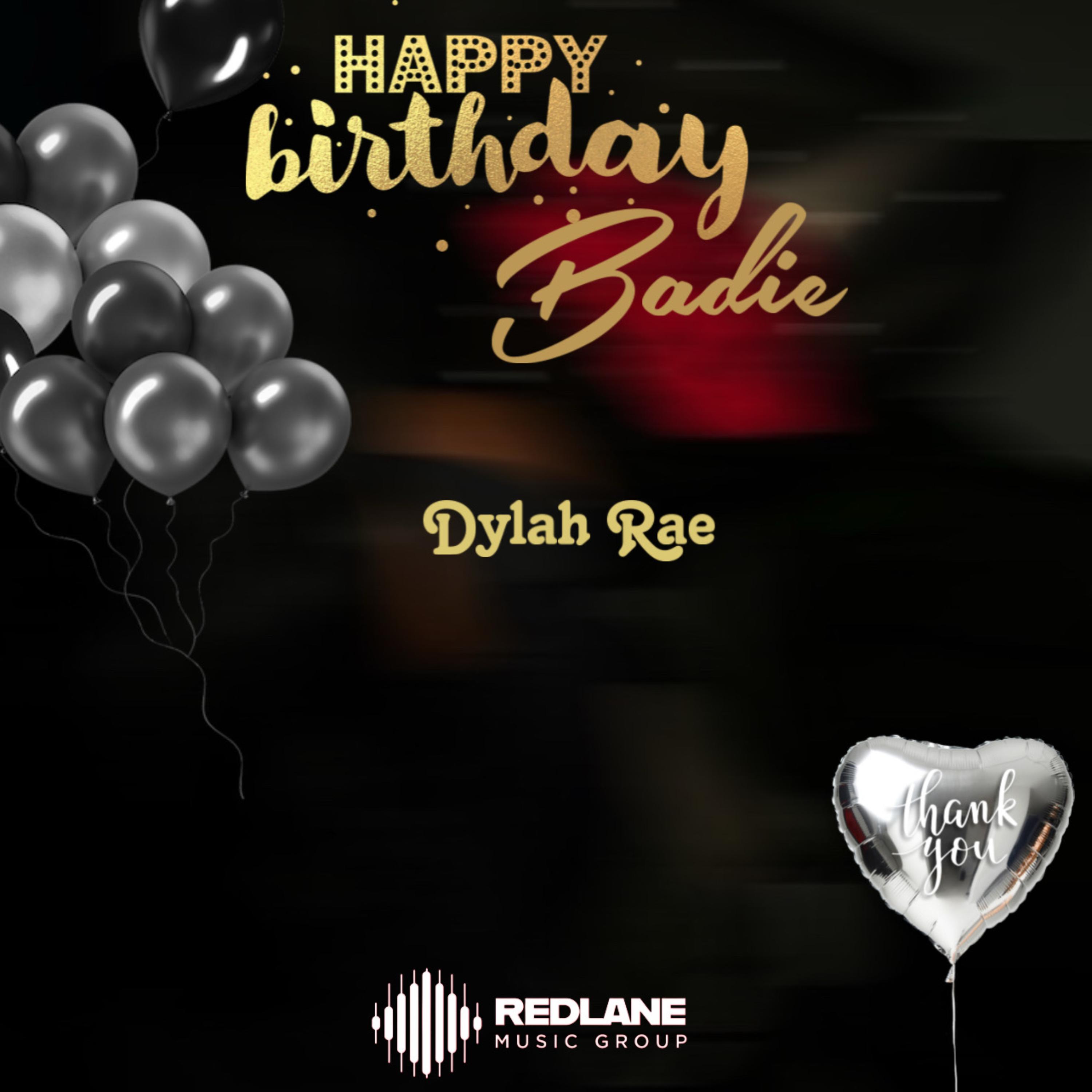 Happy Birthday Badie artwork