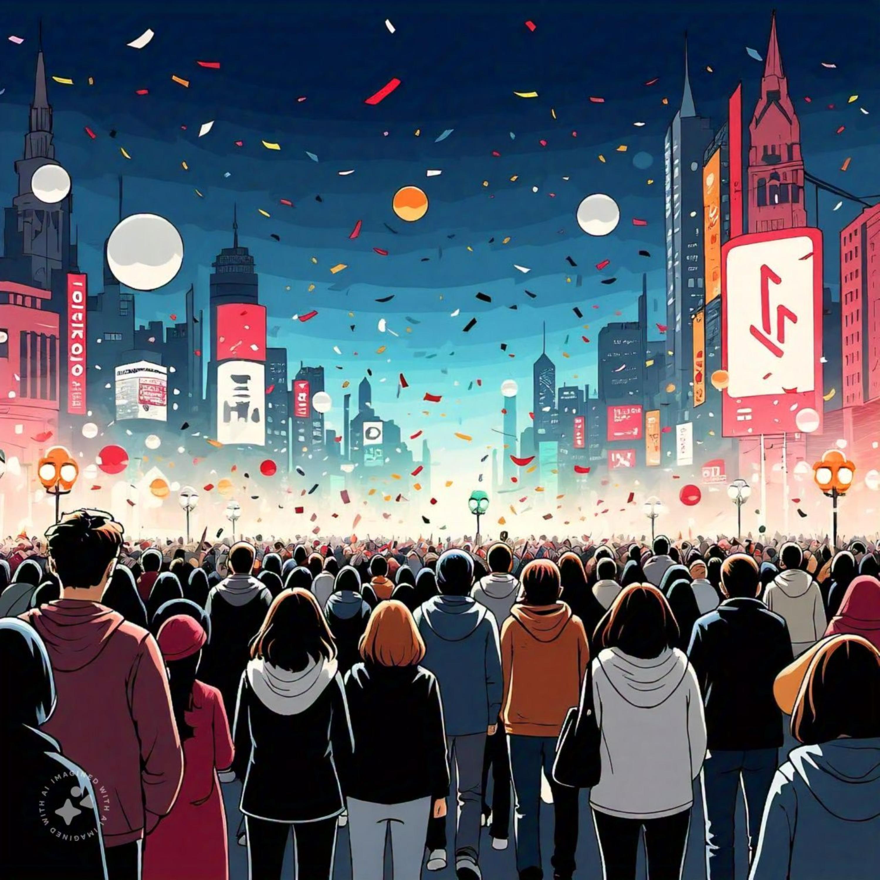 happy new year artwork