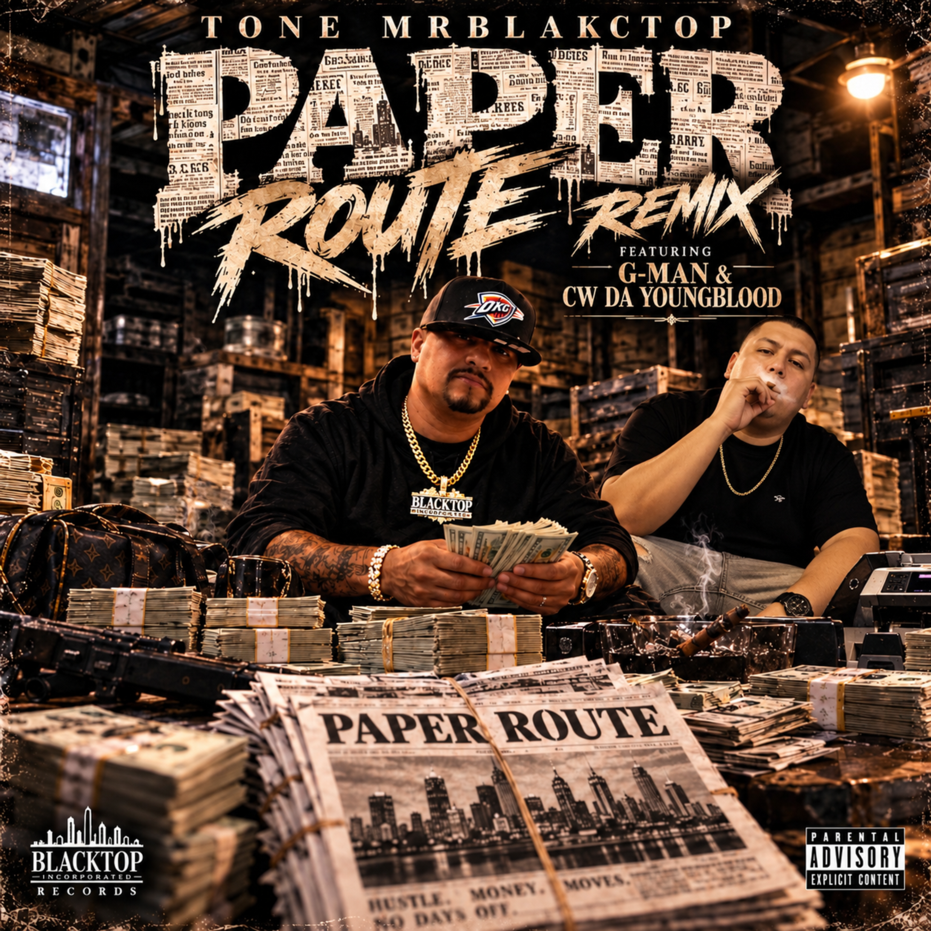 Paper Route Remix by Tone Mrblakctop cover art