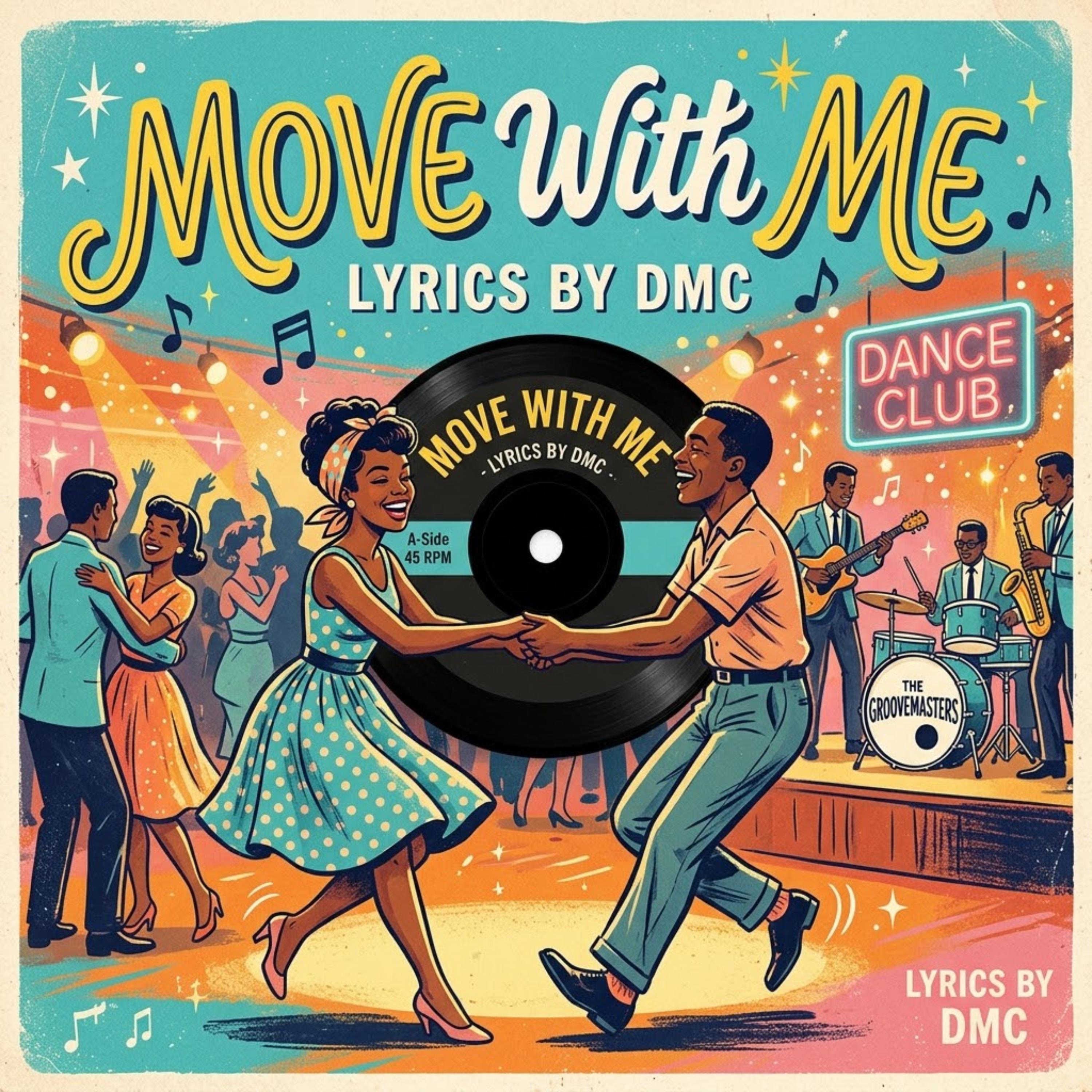 Move With Me by Lyrics by DMC cover art