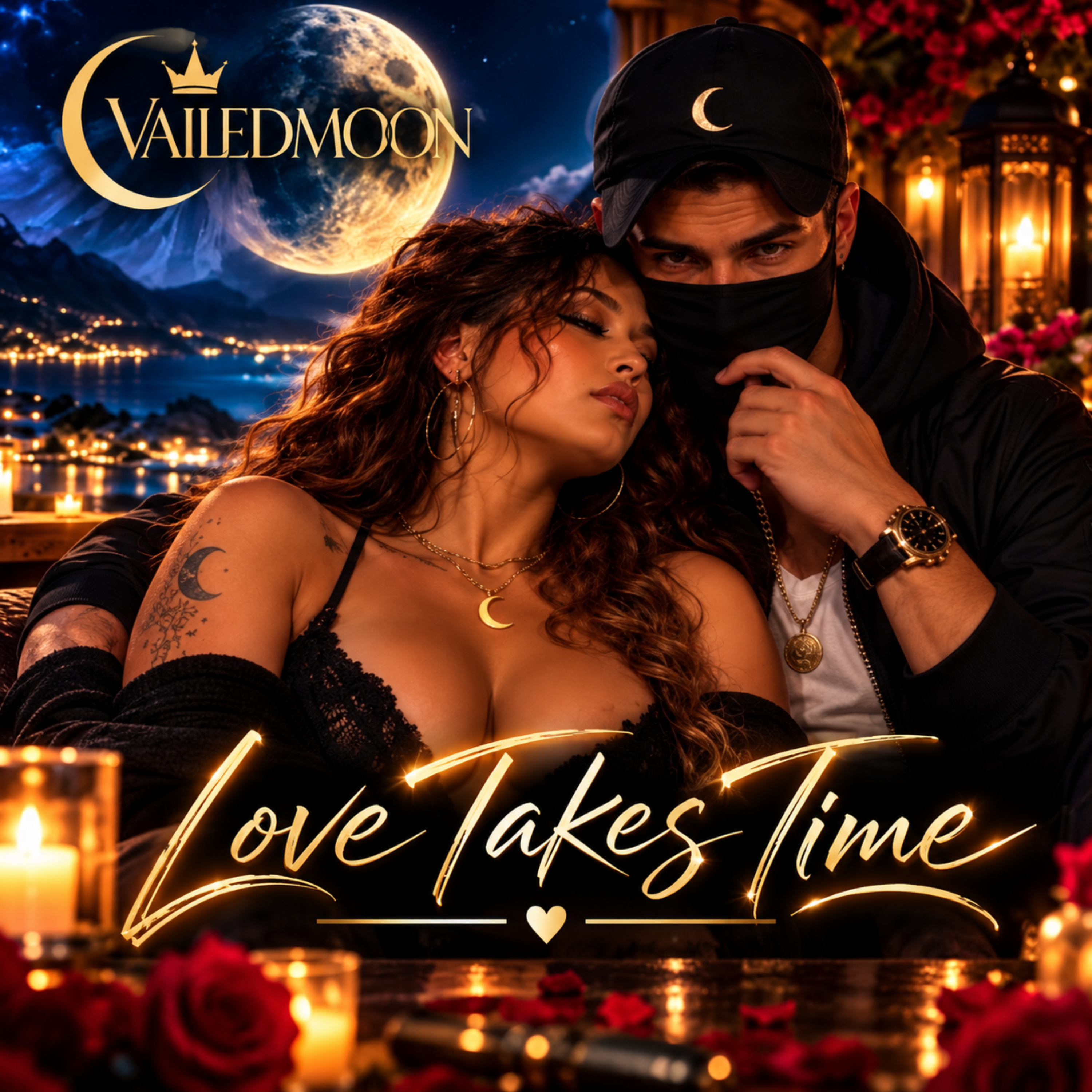 love takes time by vailedmoon cover art
