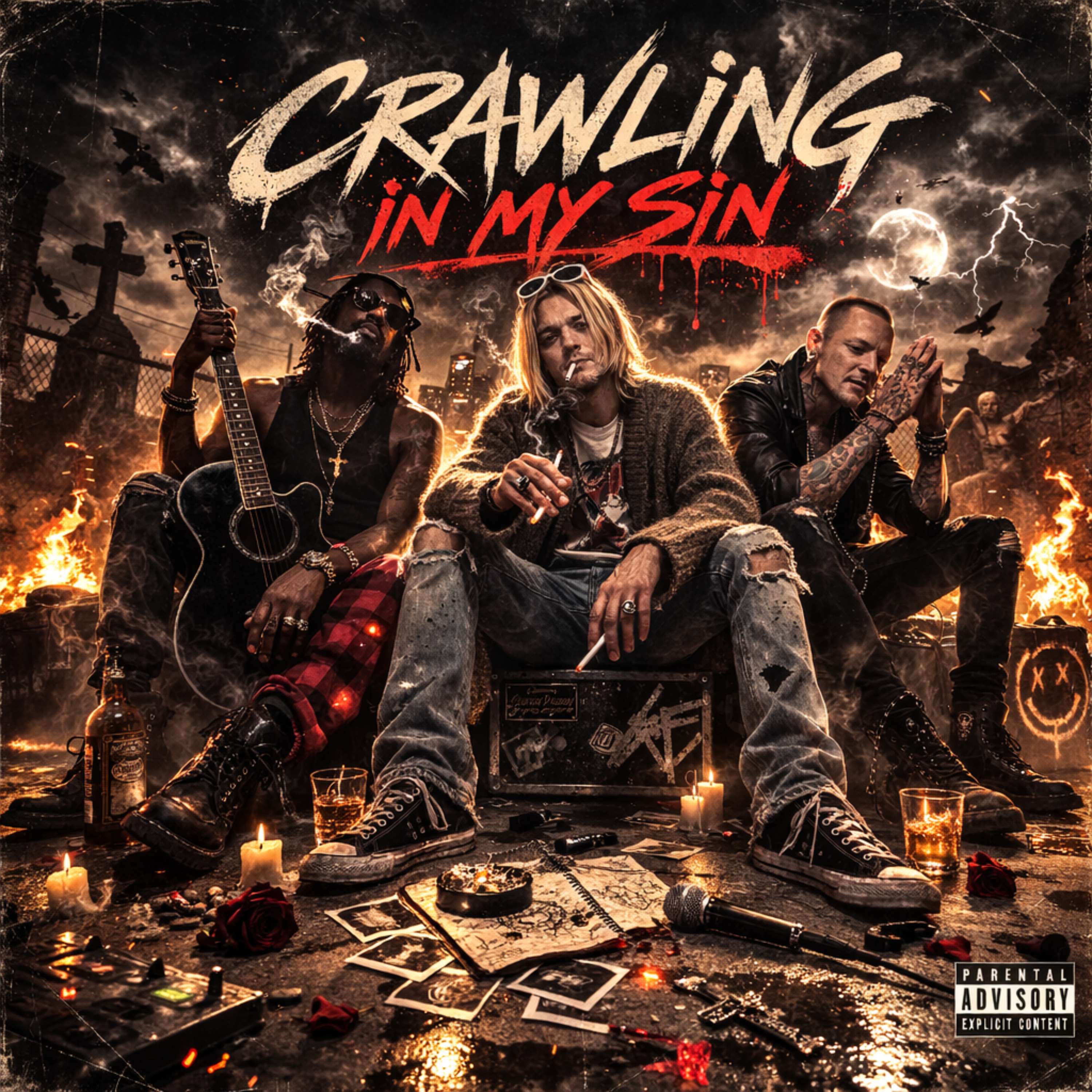 CRAWLING IN MY SIN artwork