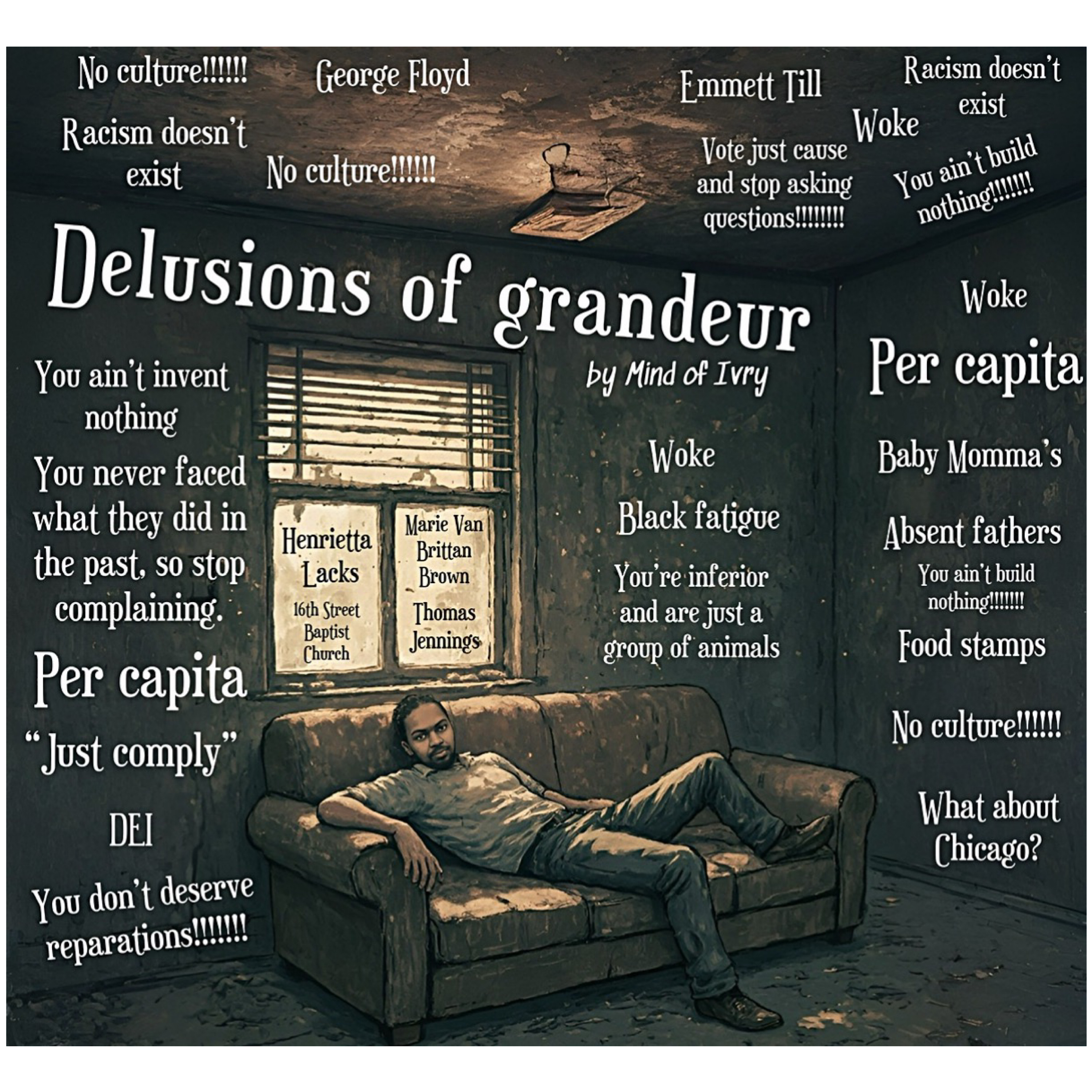 Delusions of grandeur artwork