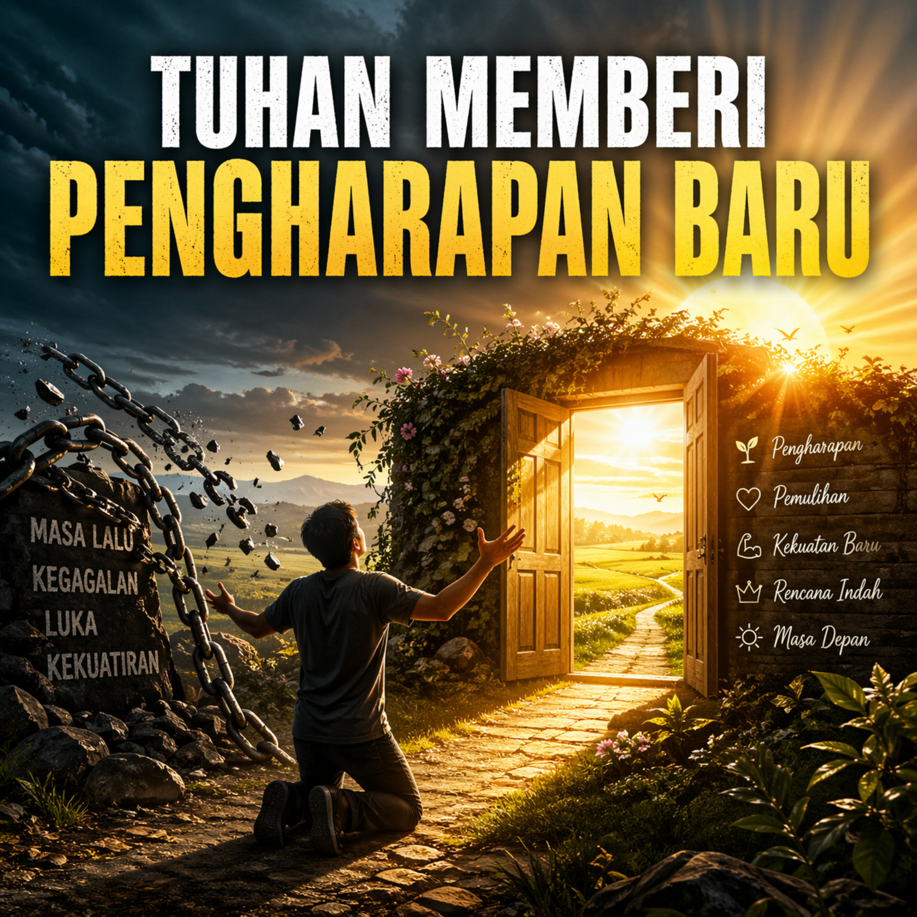 Tuhan Memberi Pengharapan Baru artwork