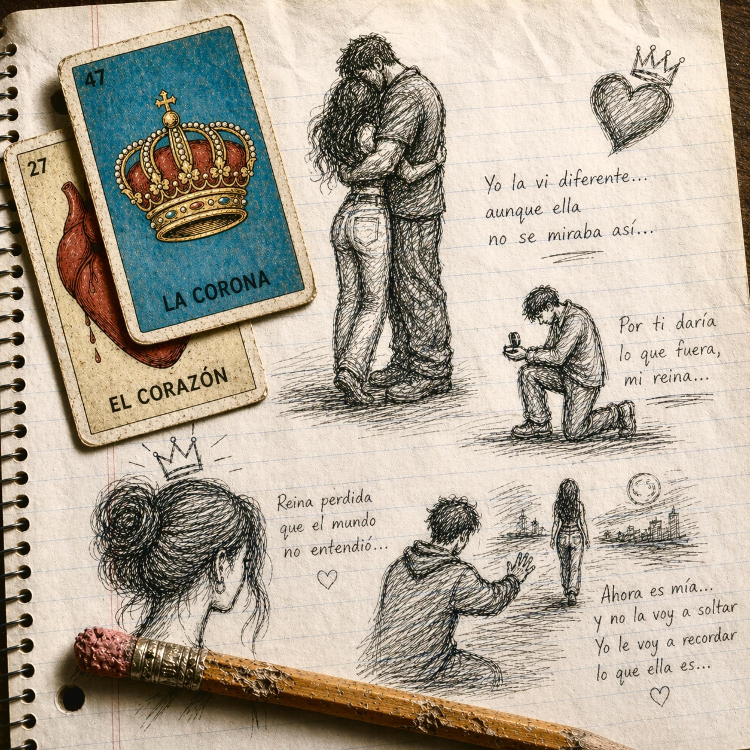 La Corona (Reina Invisible) artwork