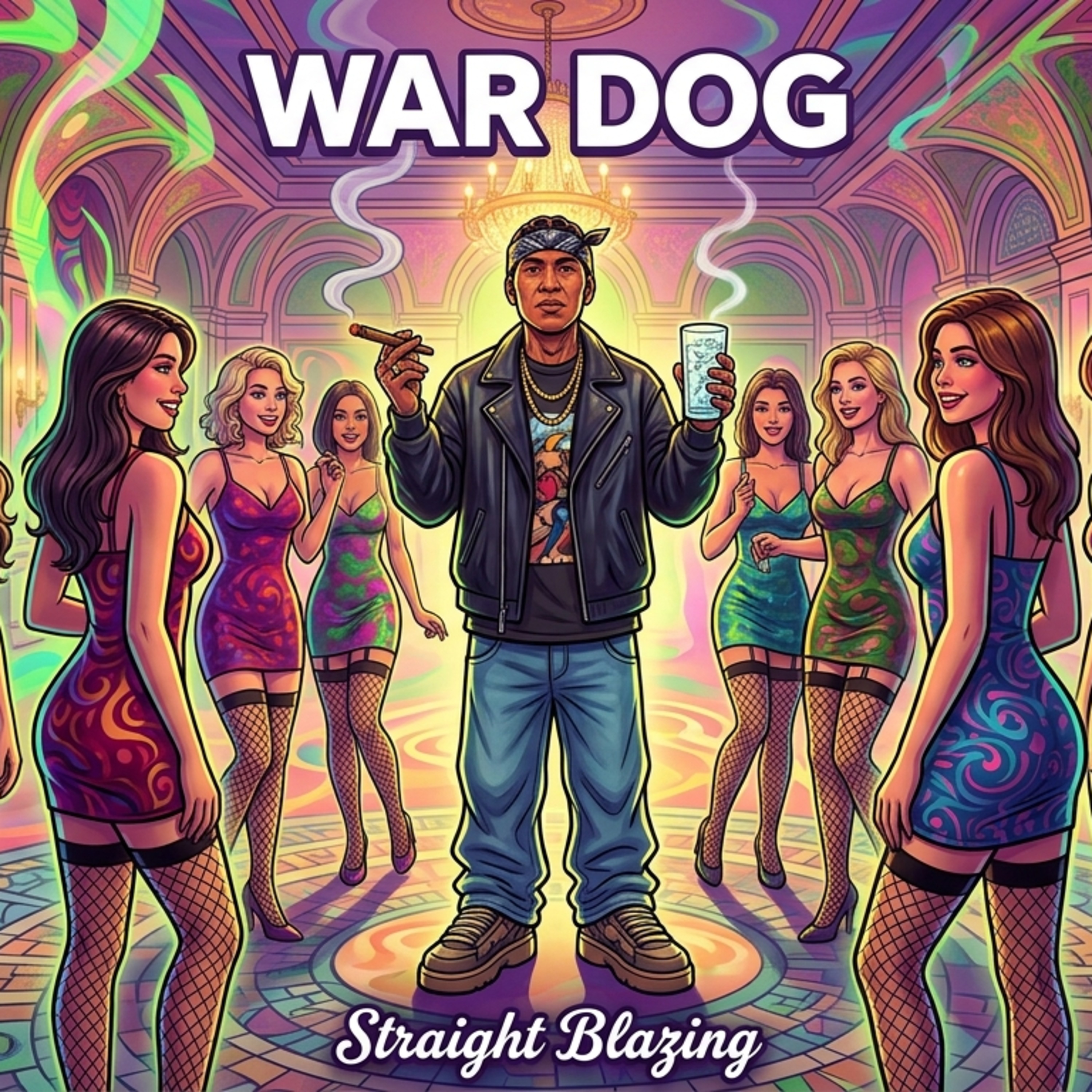 Straight Blazing by War Dog cover art