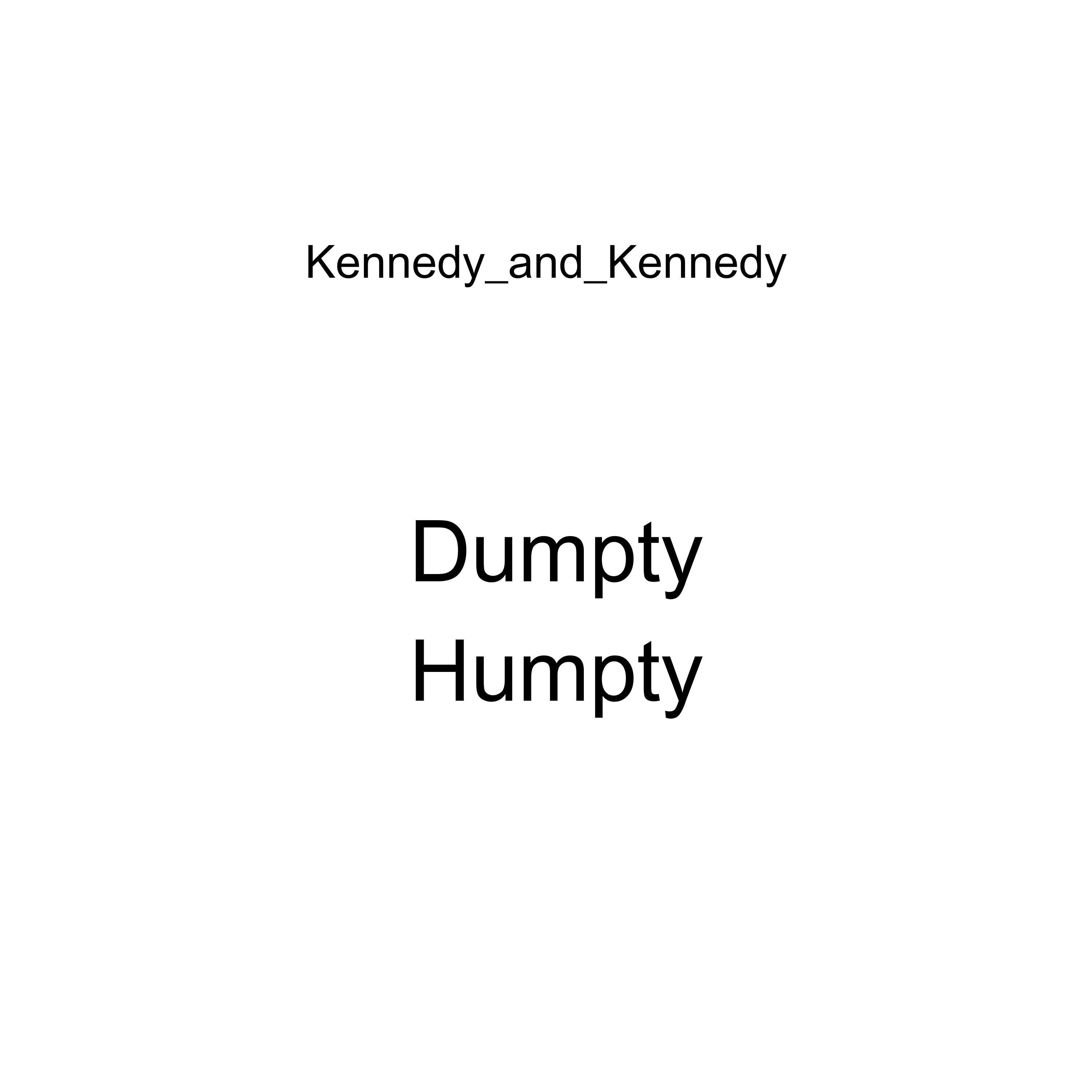 Dumpty Humpty artwork