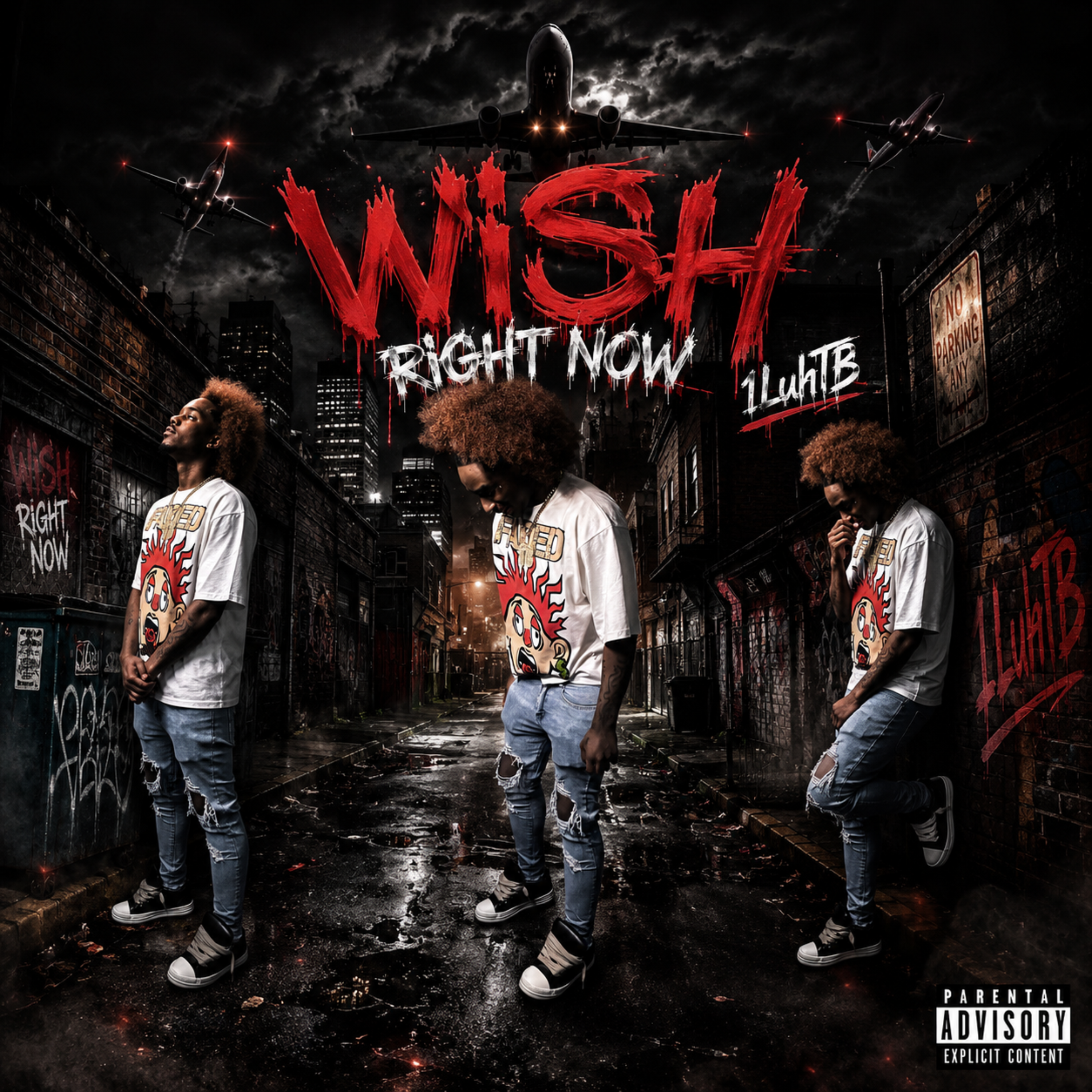 Wish Right Now by 3LuhSteppa cover art
