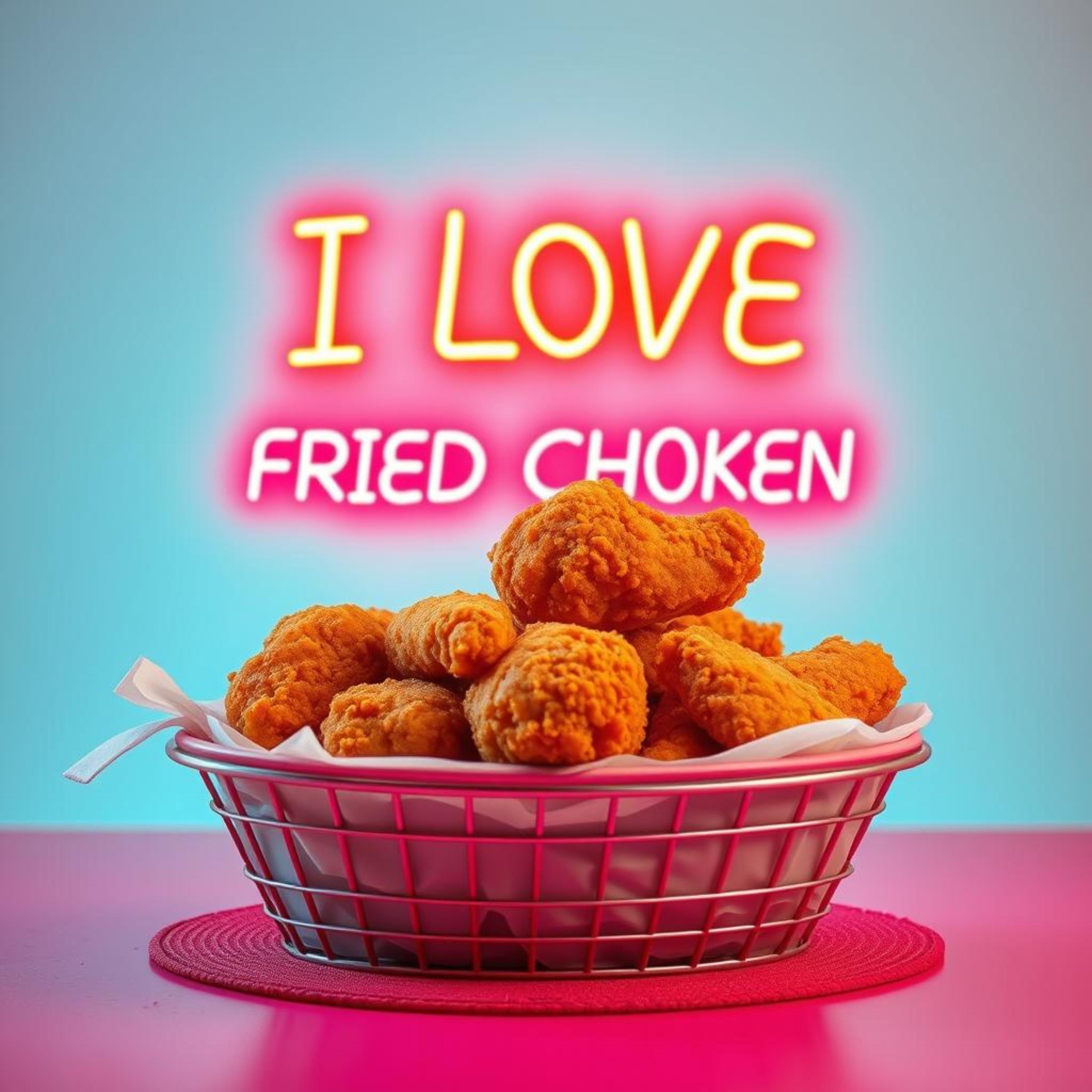 Fried Chicken (I LOVE FRIED CHECKEN) artwork