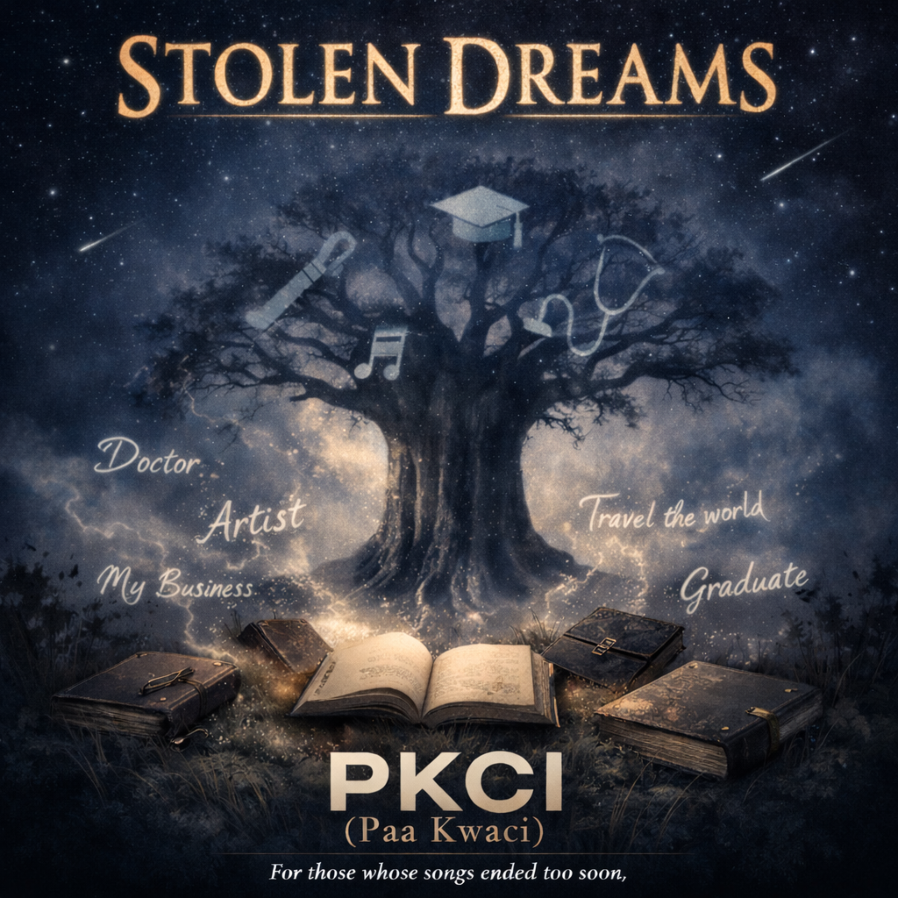 STOLEN DREAMS artwork