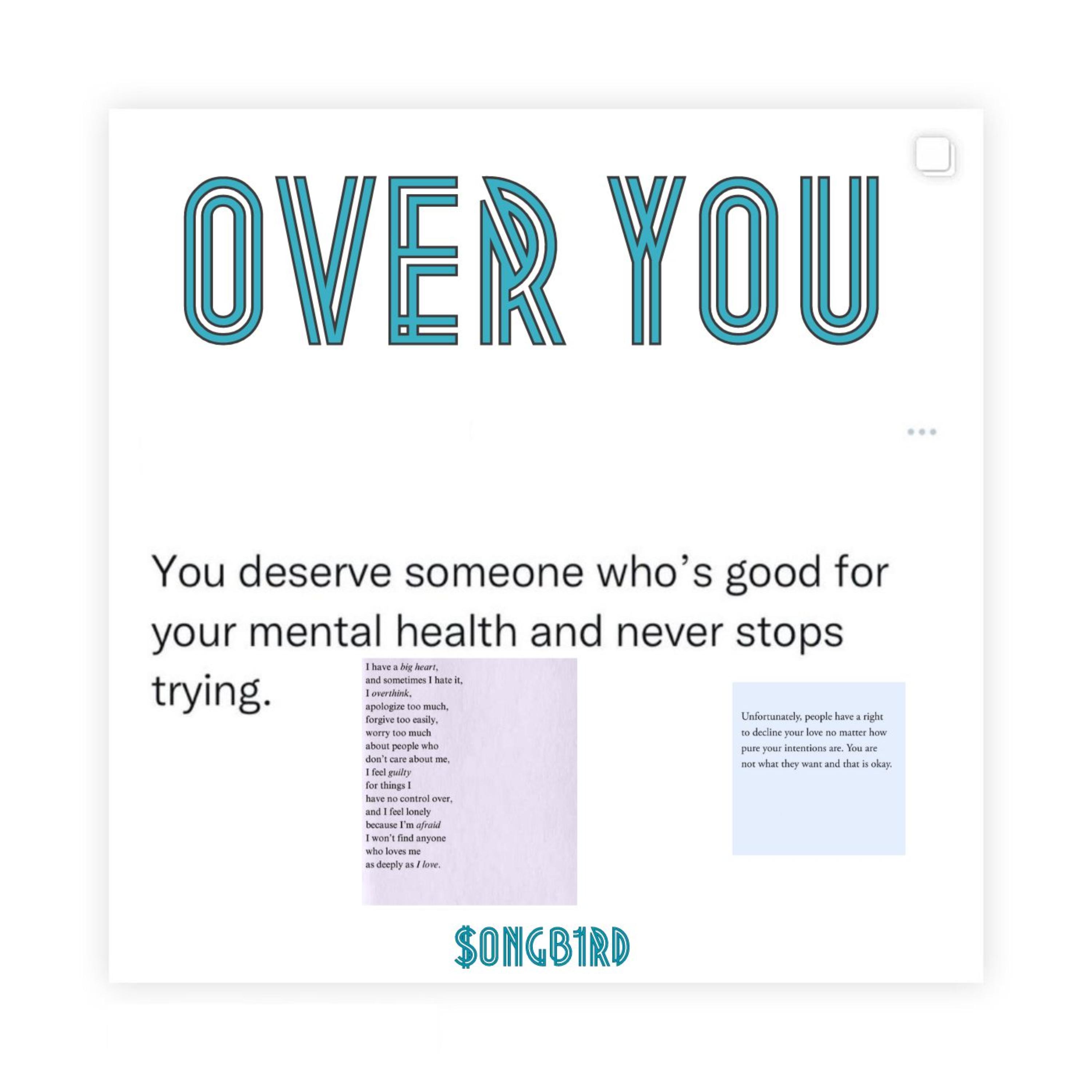 Over You artwork
