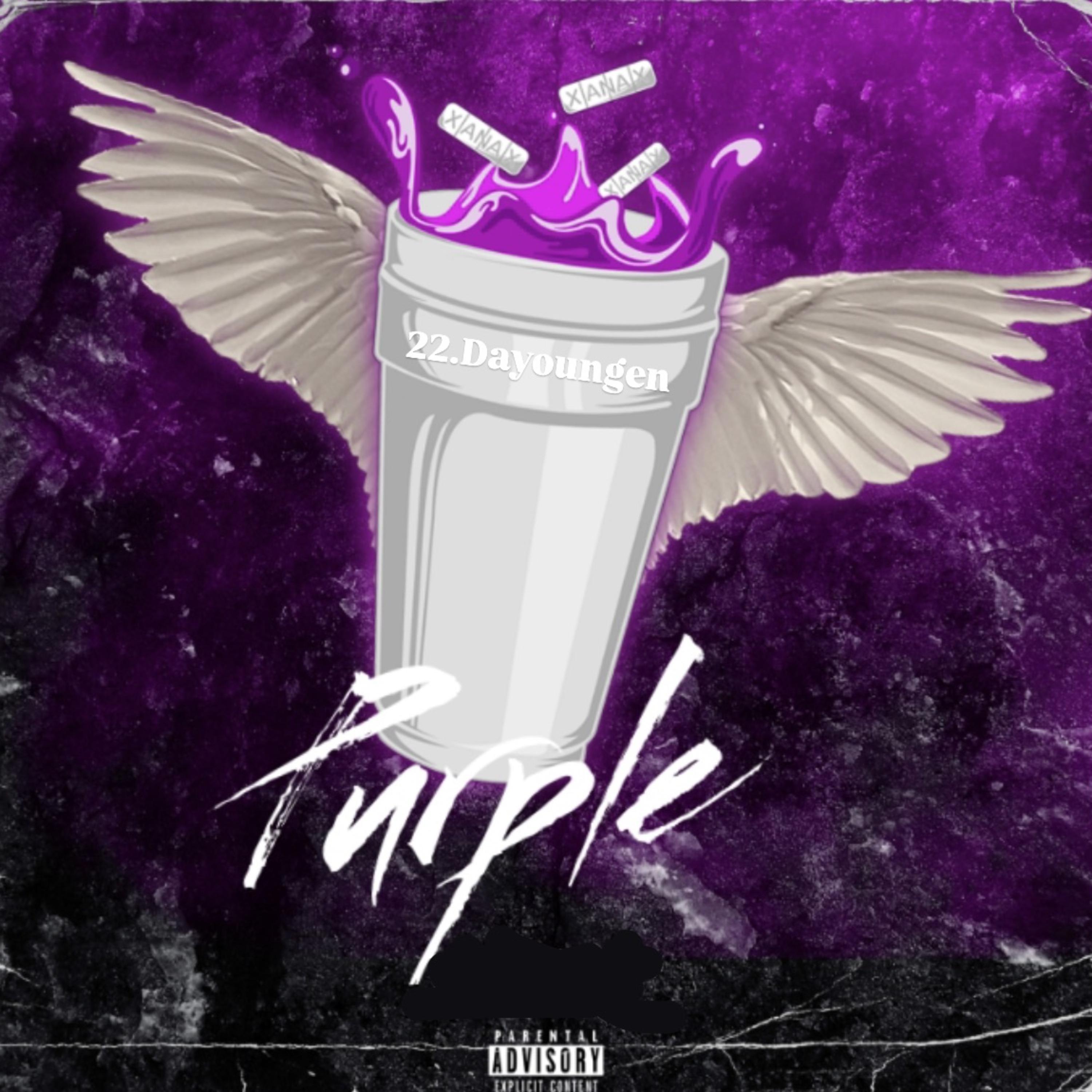 Purple artwork