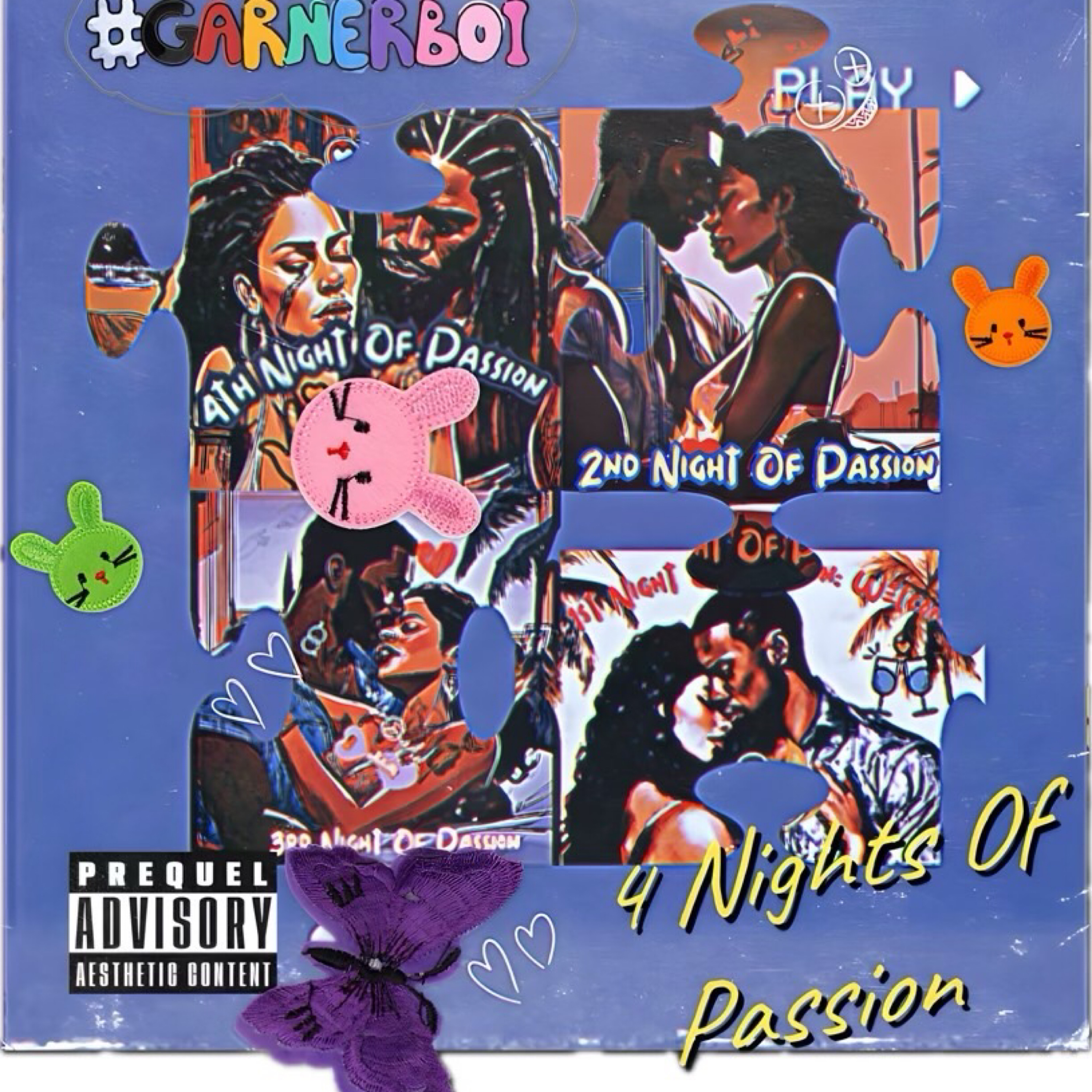 GARNERBOI 4 NIGHTS OF PASSION artwork