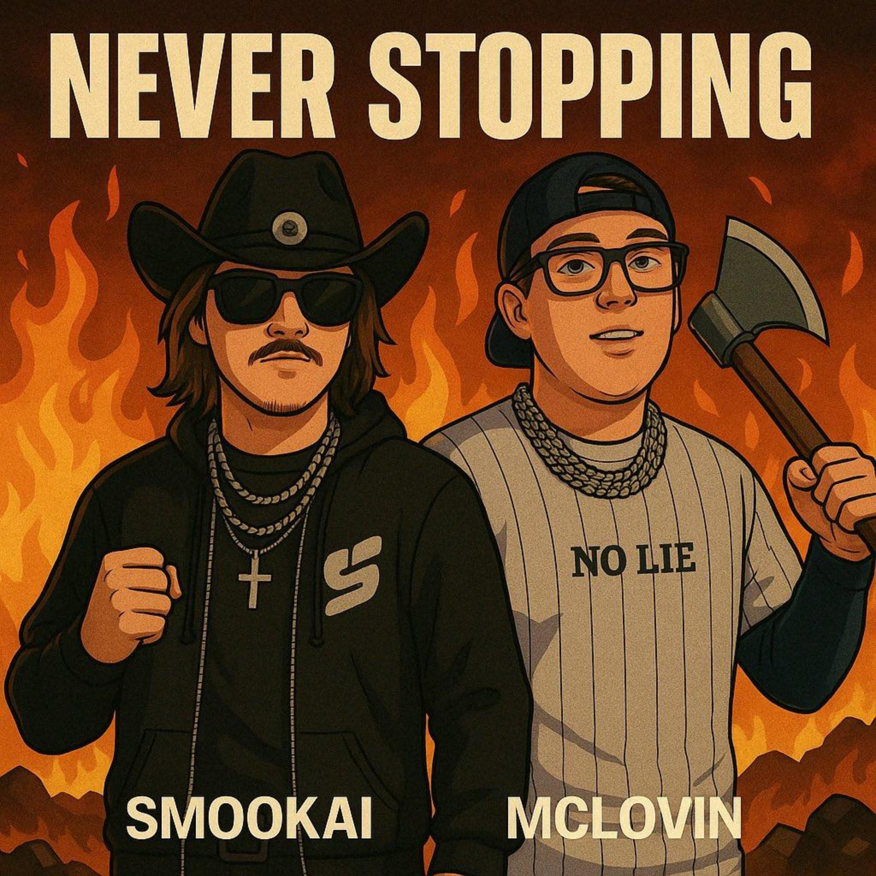 Never Stoppin artwork