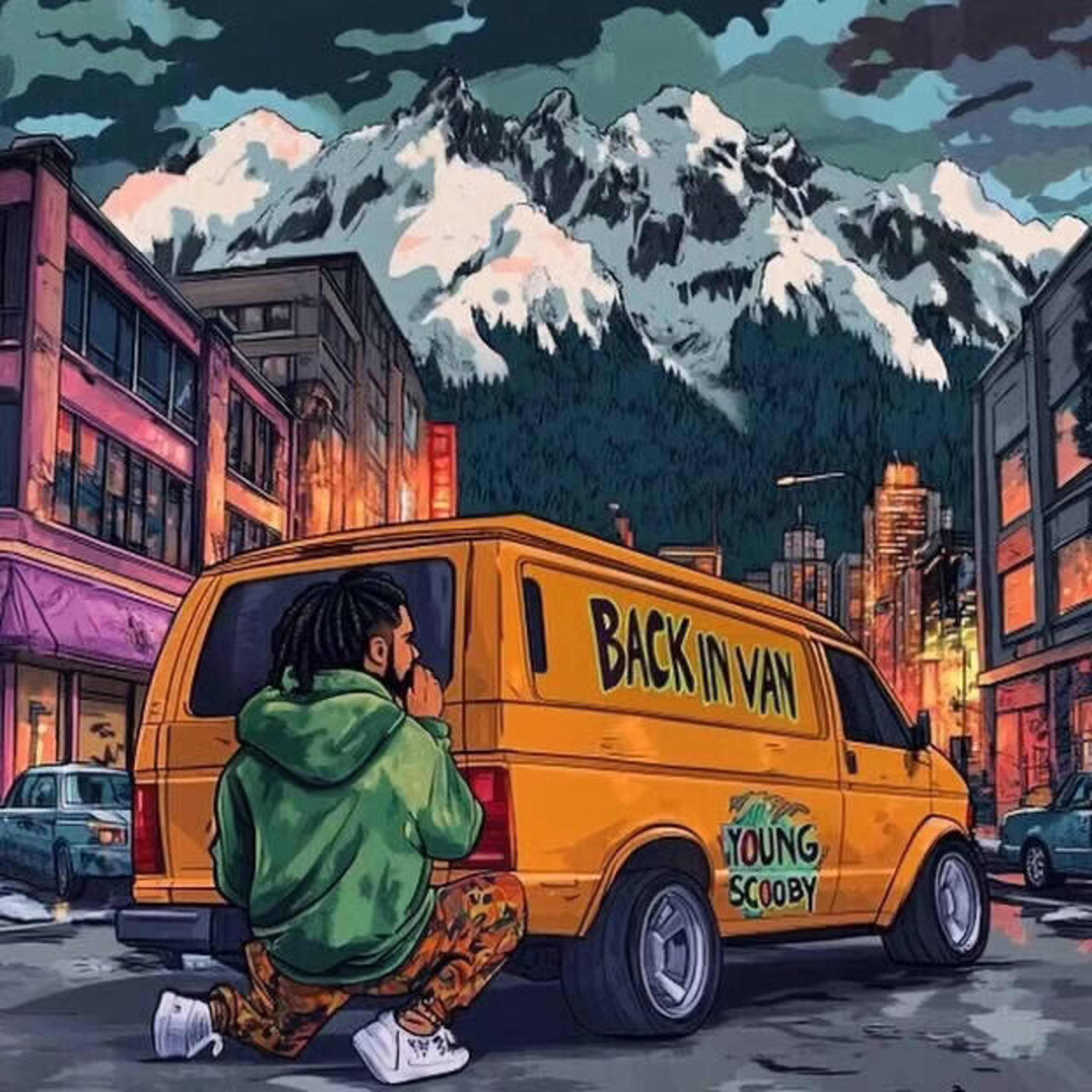 Back in Van artwork