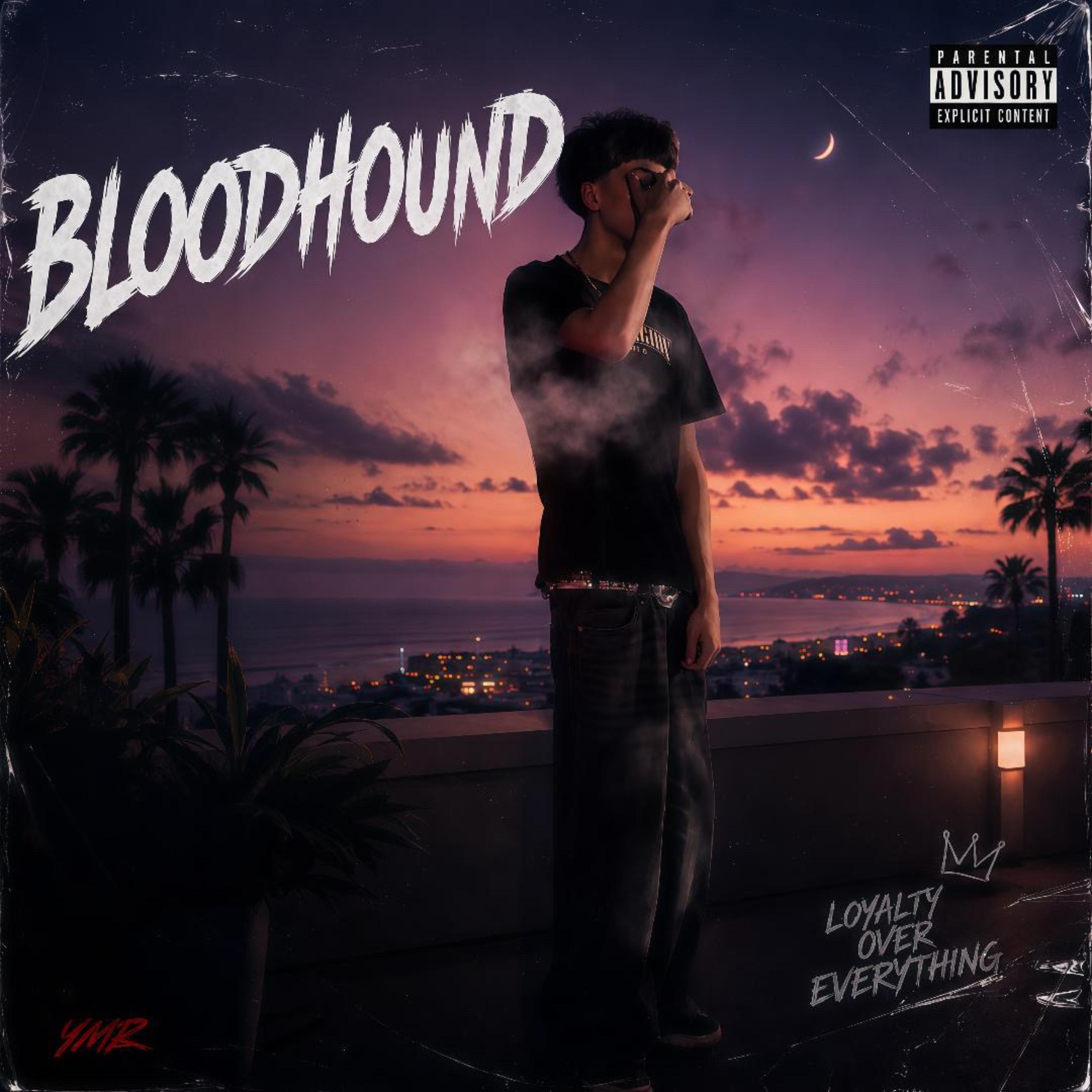 B100DH0UND by YunG$Guer0 cover art