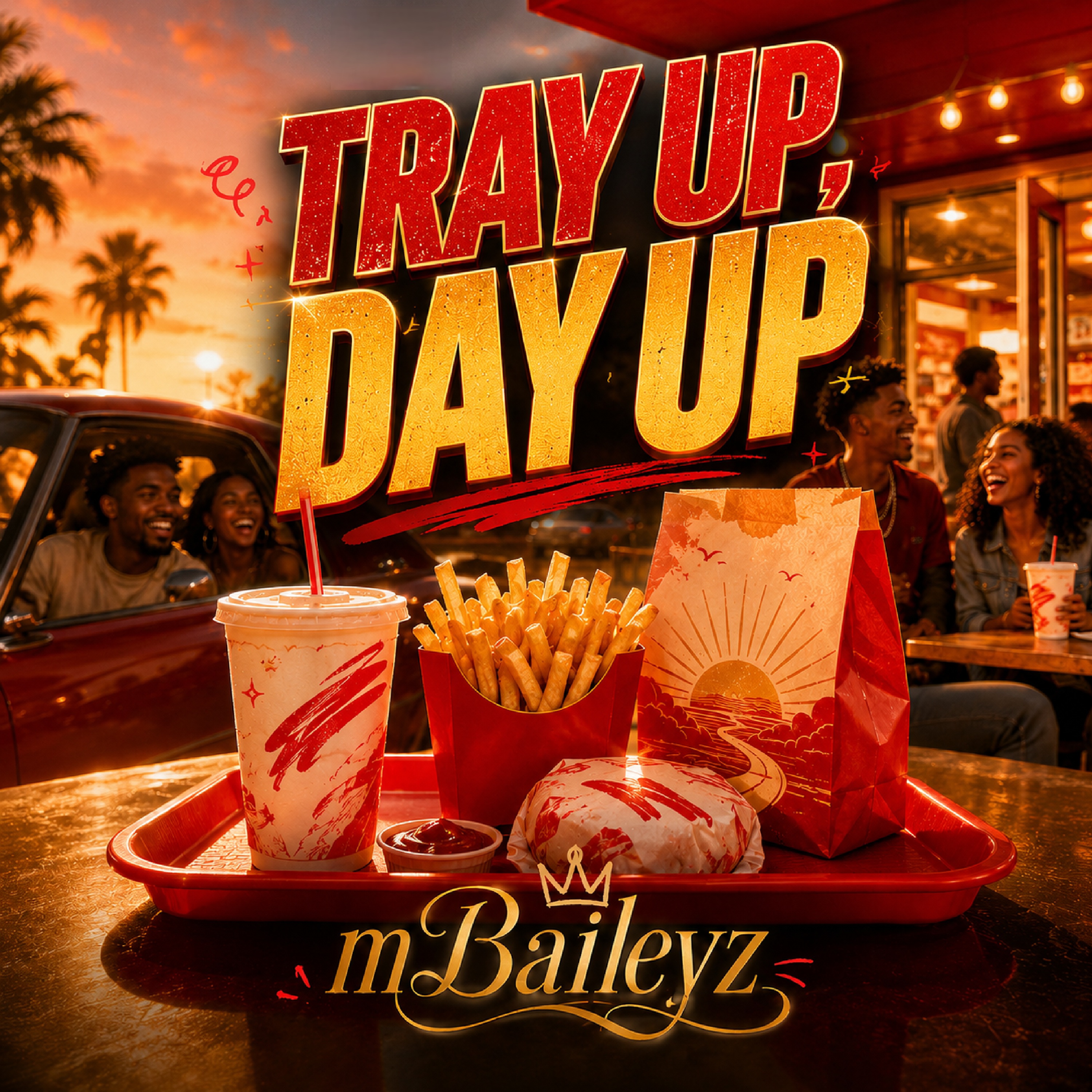 TRAY UP, DAY UP by mBaileyz cover art