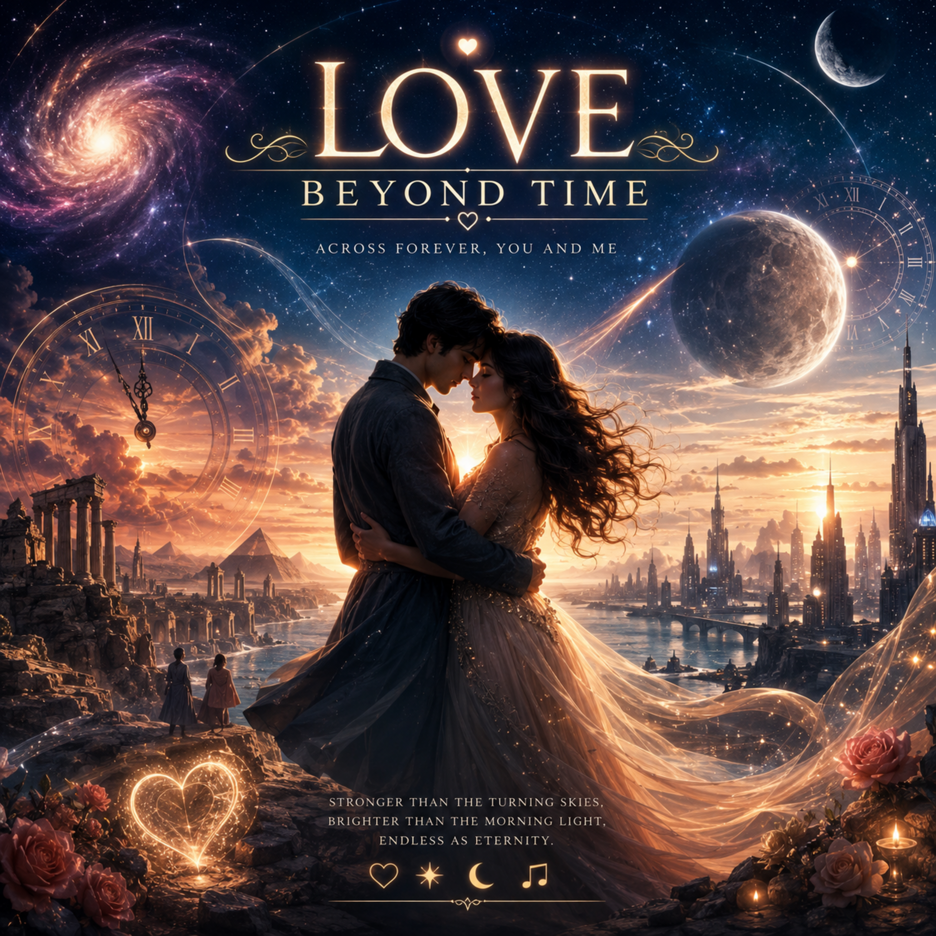 Love Beyond Time by Roshan Wishwajith cover art