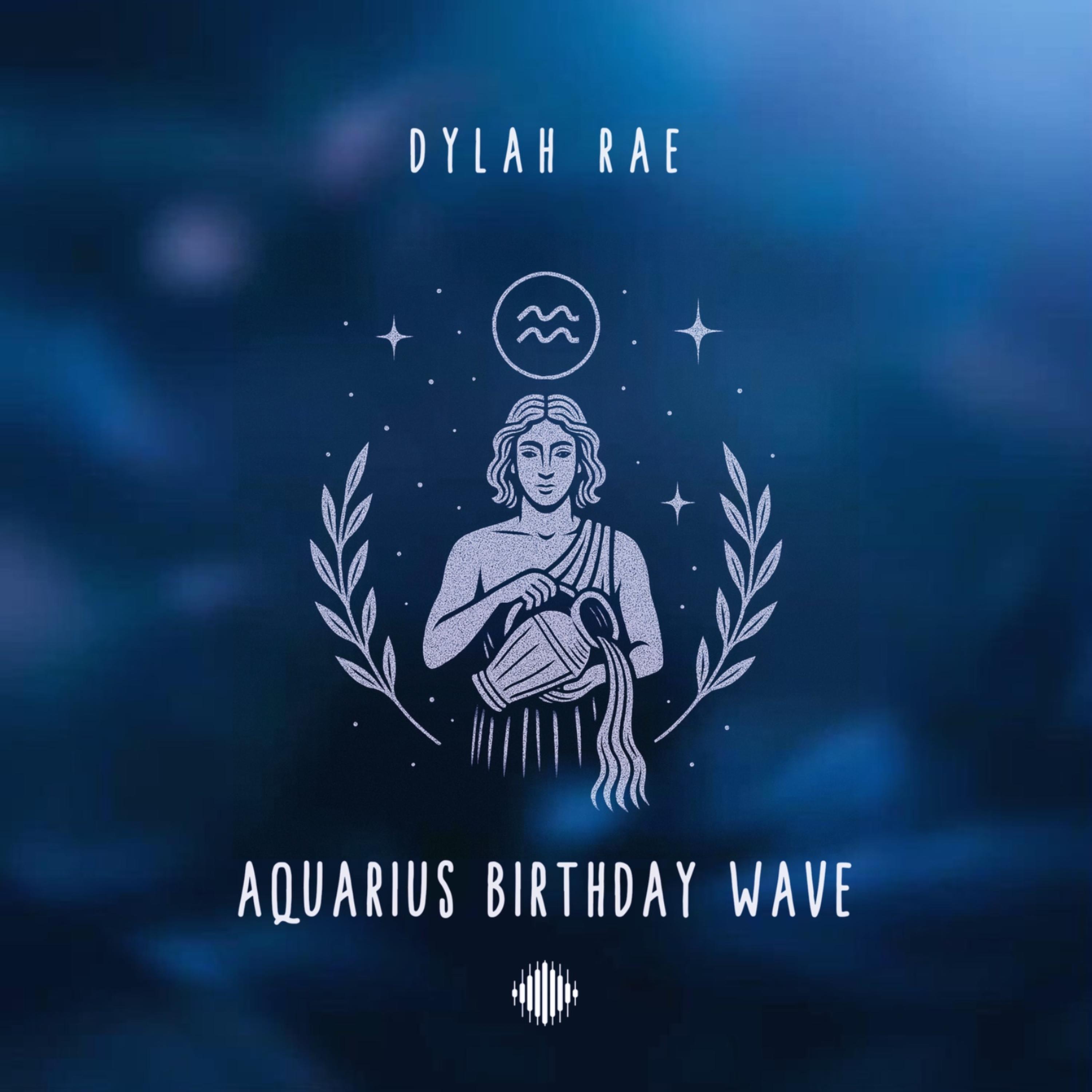Aquarius Birthday Wave artwork