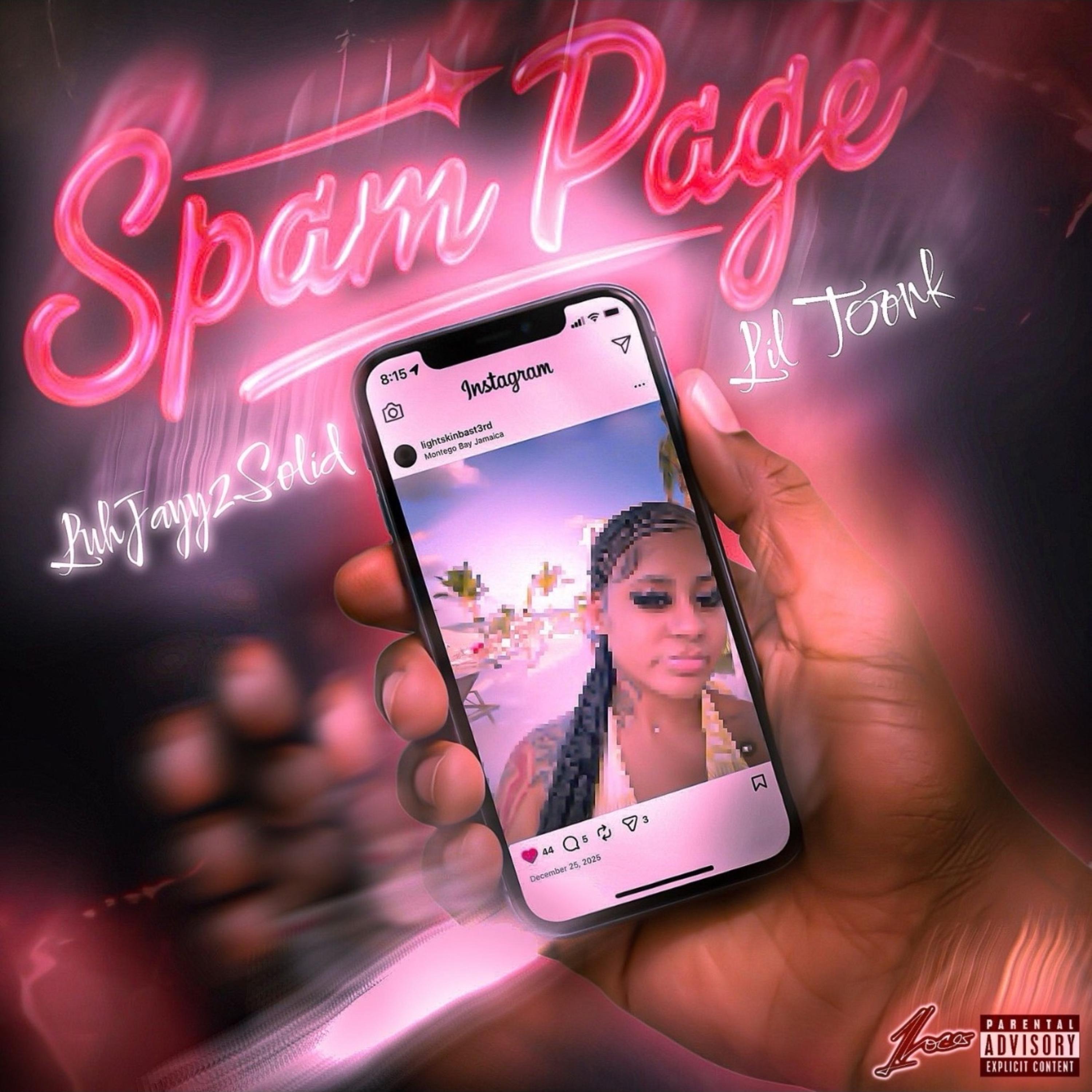 Spam Page by LuhJaay2Solid cover art