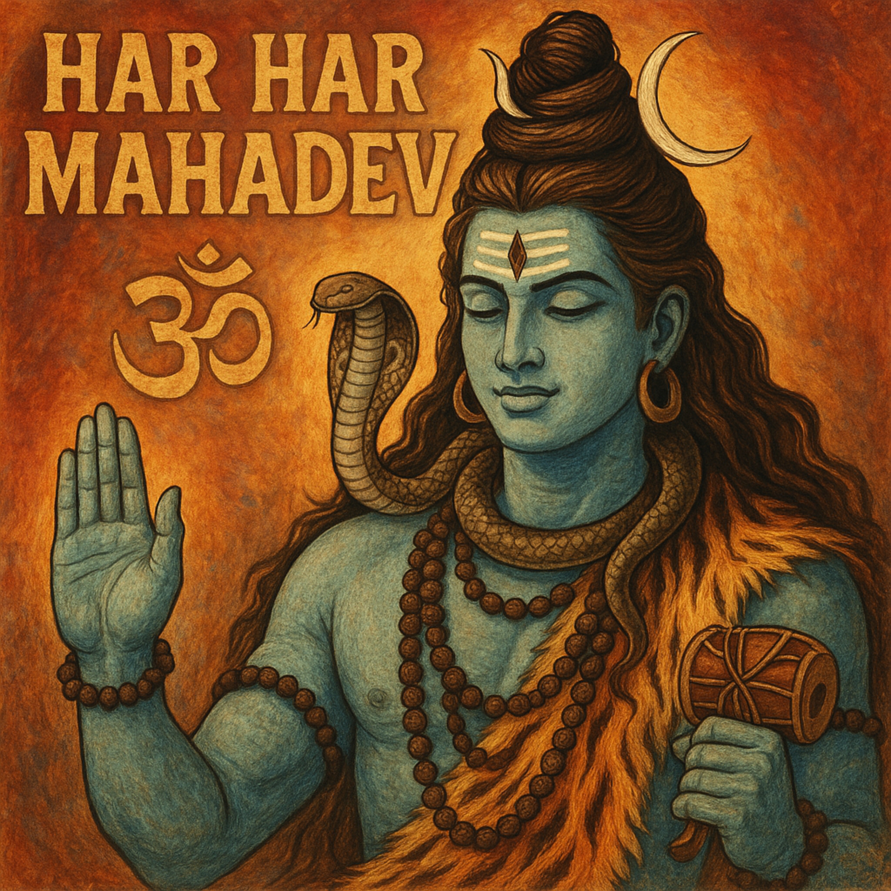 Har har mahadev artwork
