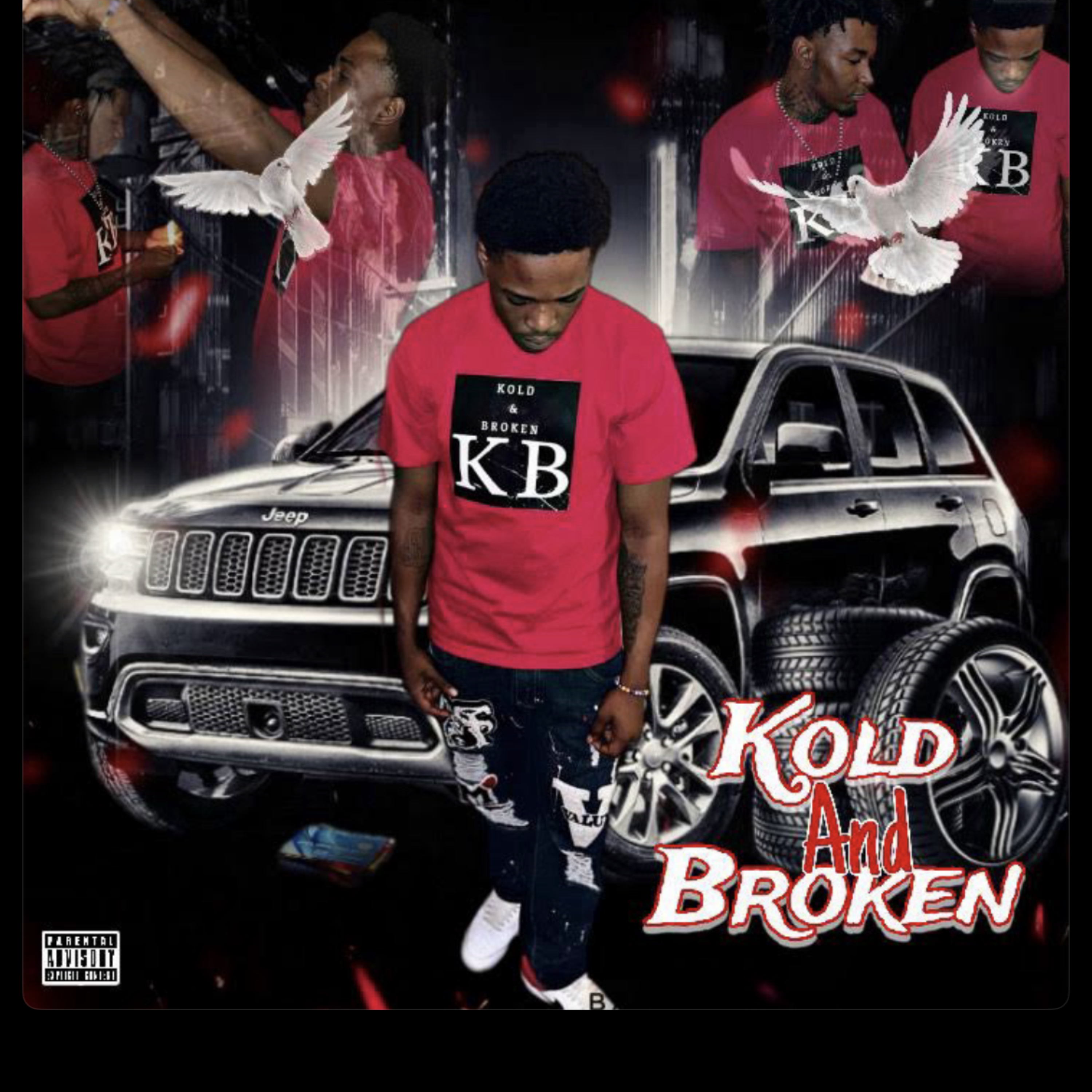 KOLD AND BROKEN artwork
