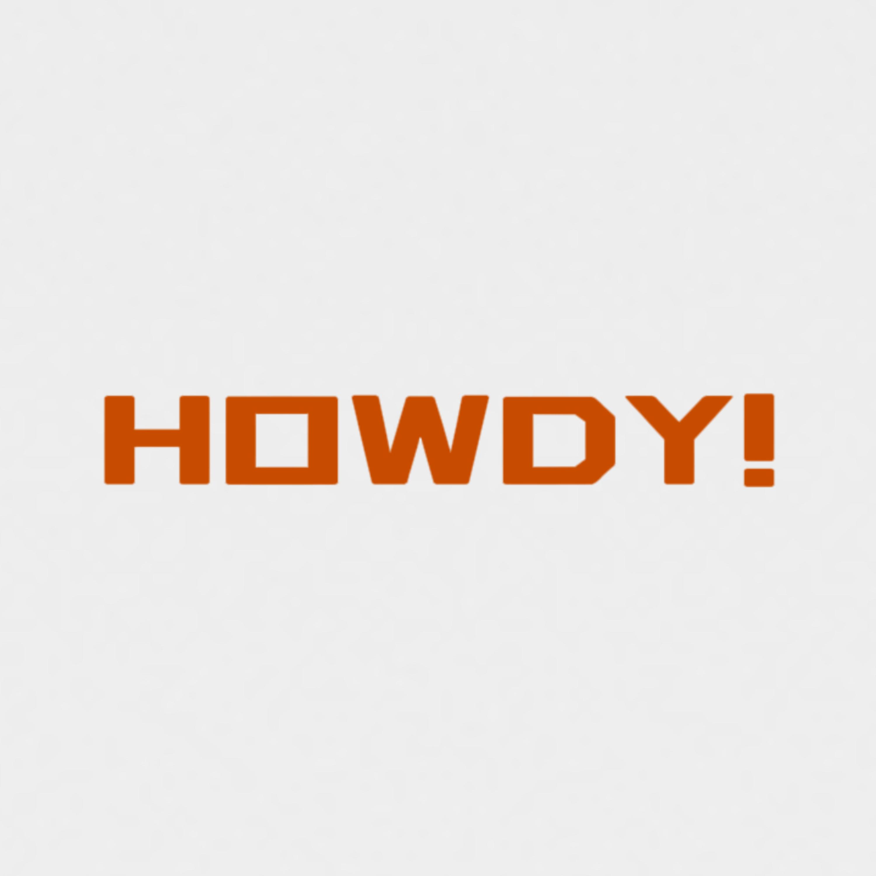 HOWDY! artwork