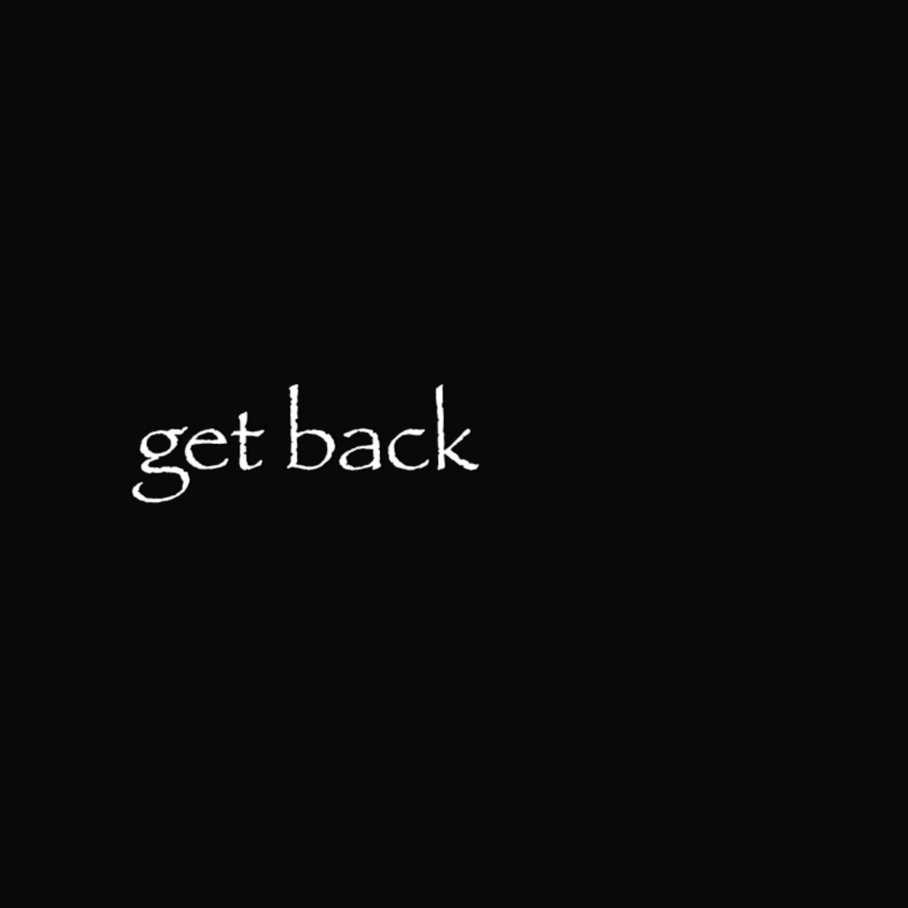 get back artwork