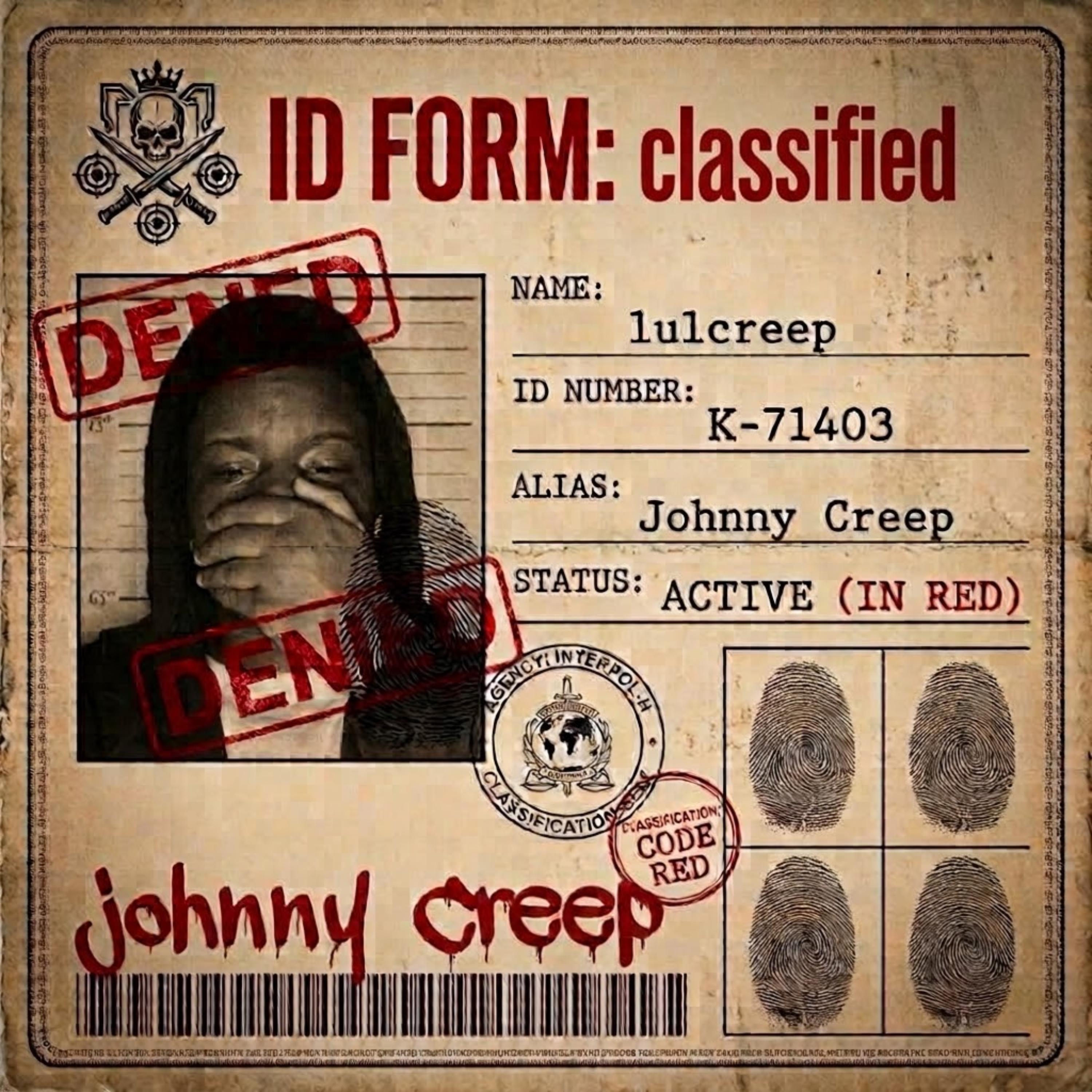 Johnny Creep by Lulcreep157 cover art