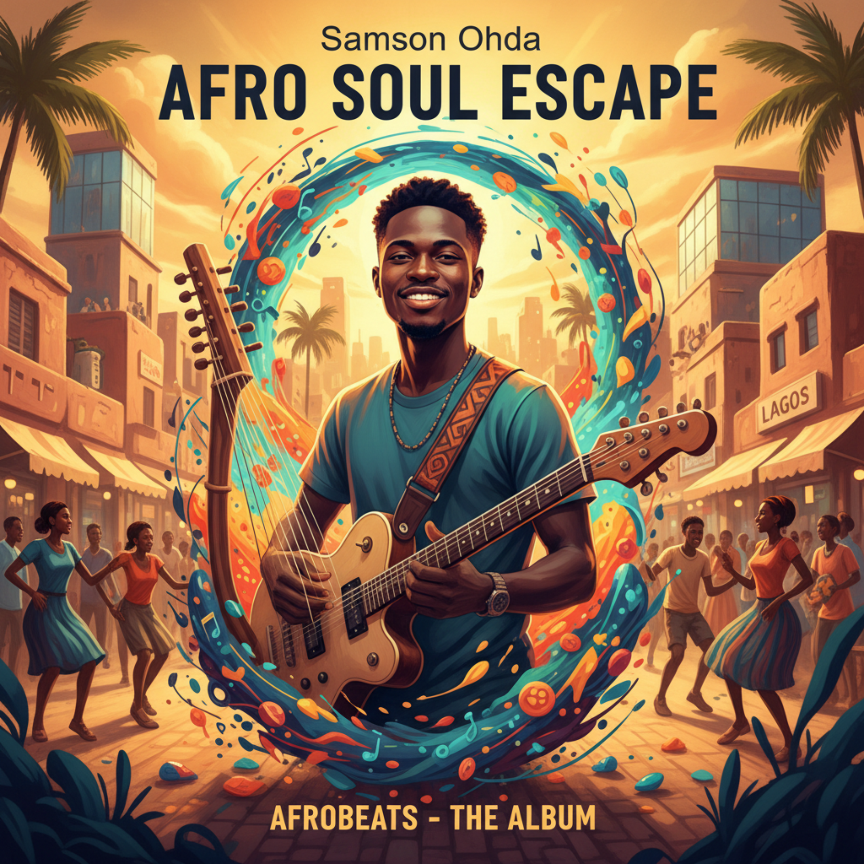 Afro Soul Escape by Samson Ohda  cover art