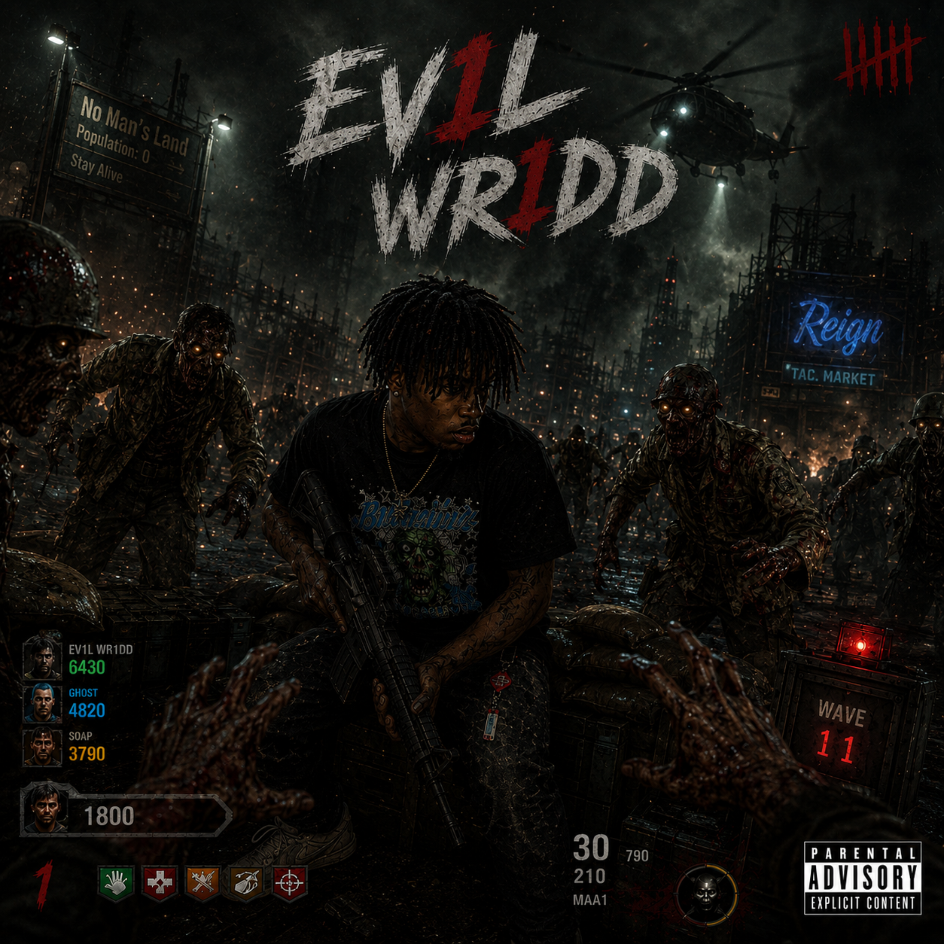 Ev1L WR1DD by ZayReign cover art