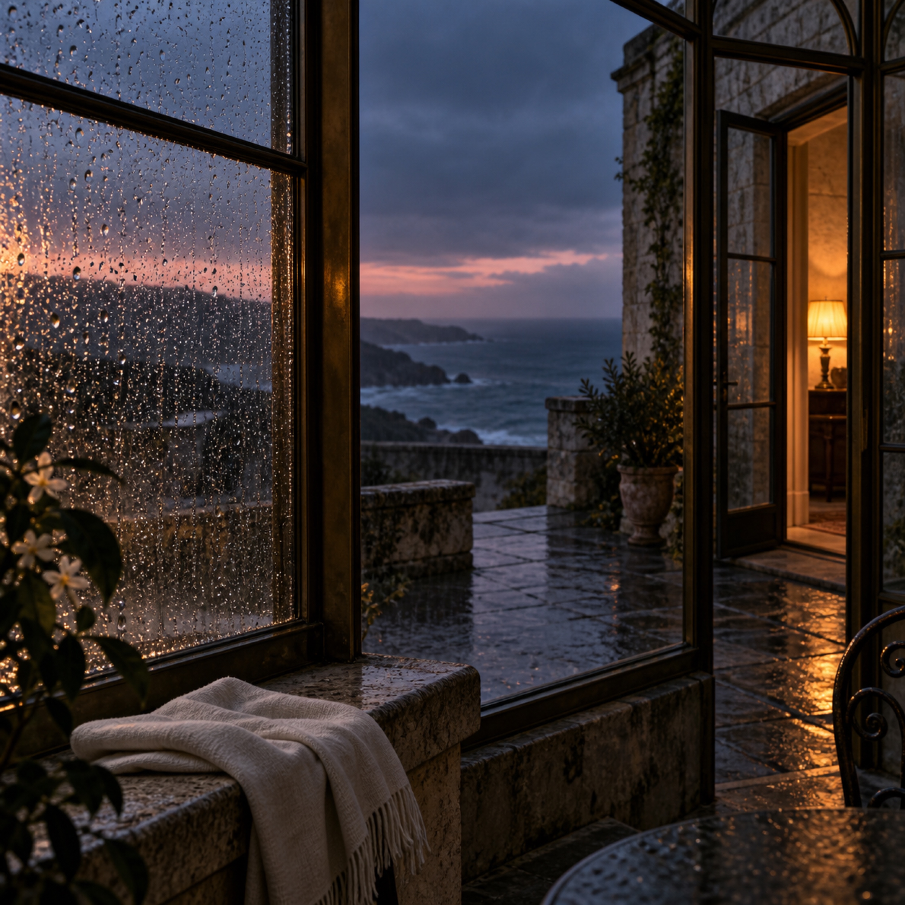 Flicker in the Rain by The Glasshouse Society cover art