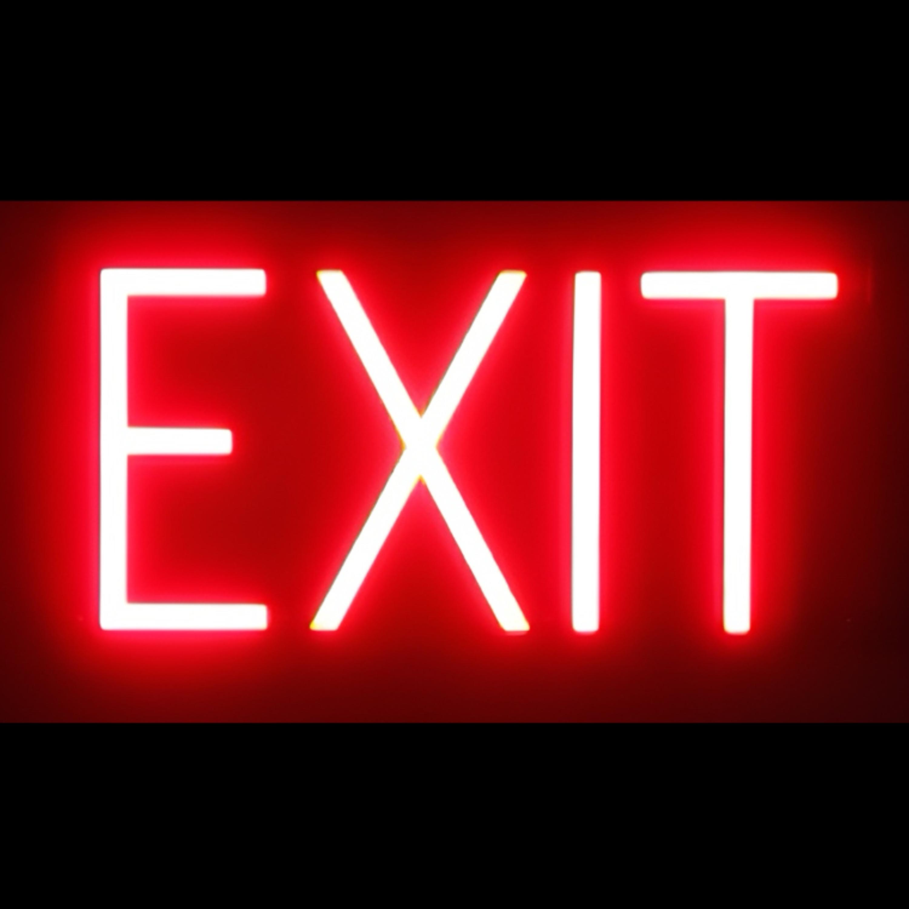 Exit artwork