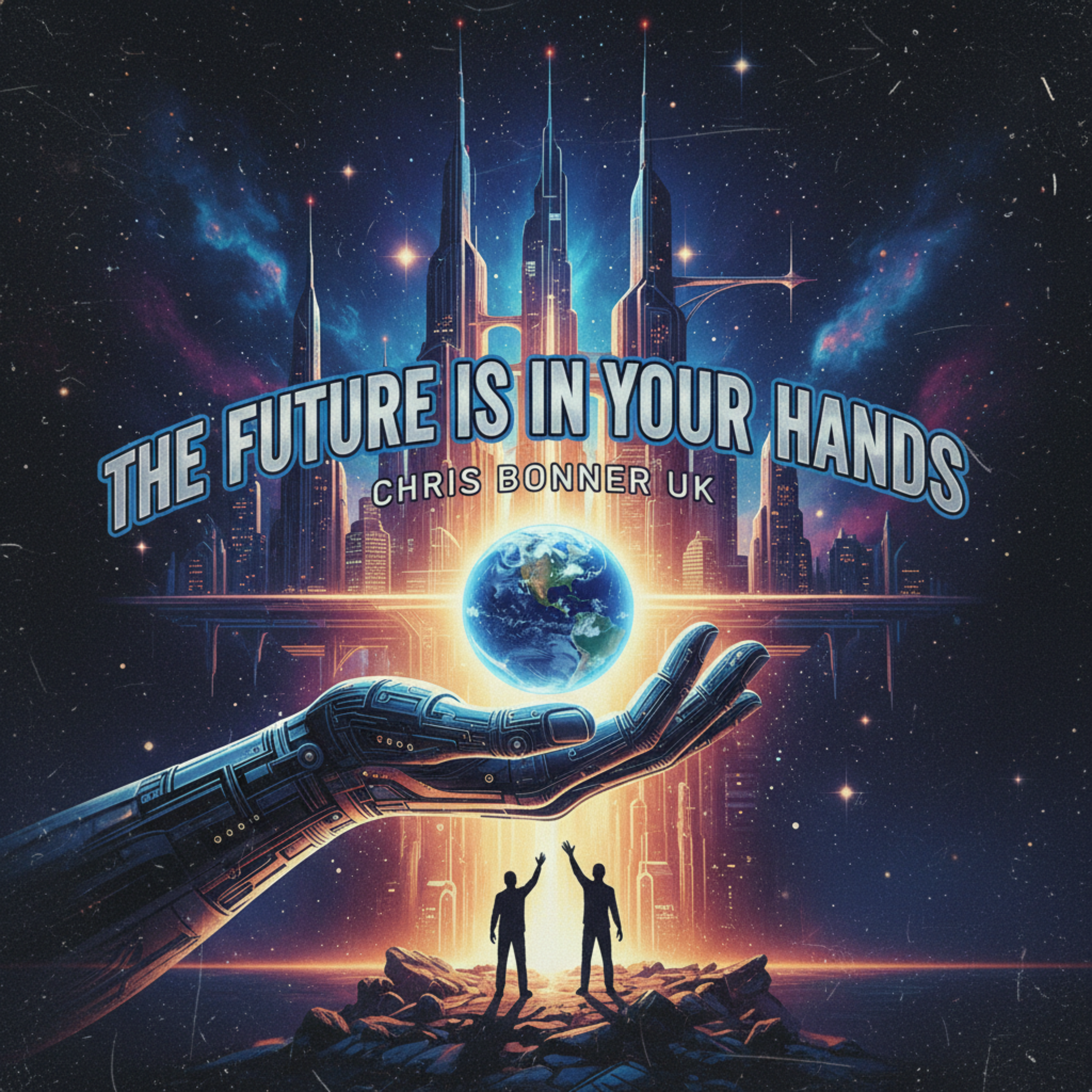 The Future Is In Your Hands by Chris Bonner UK cover art