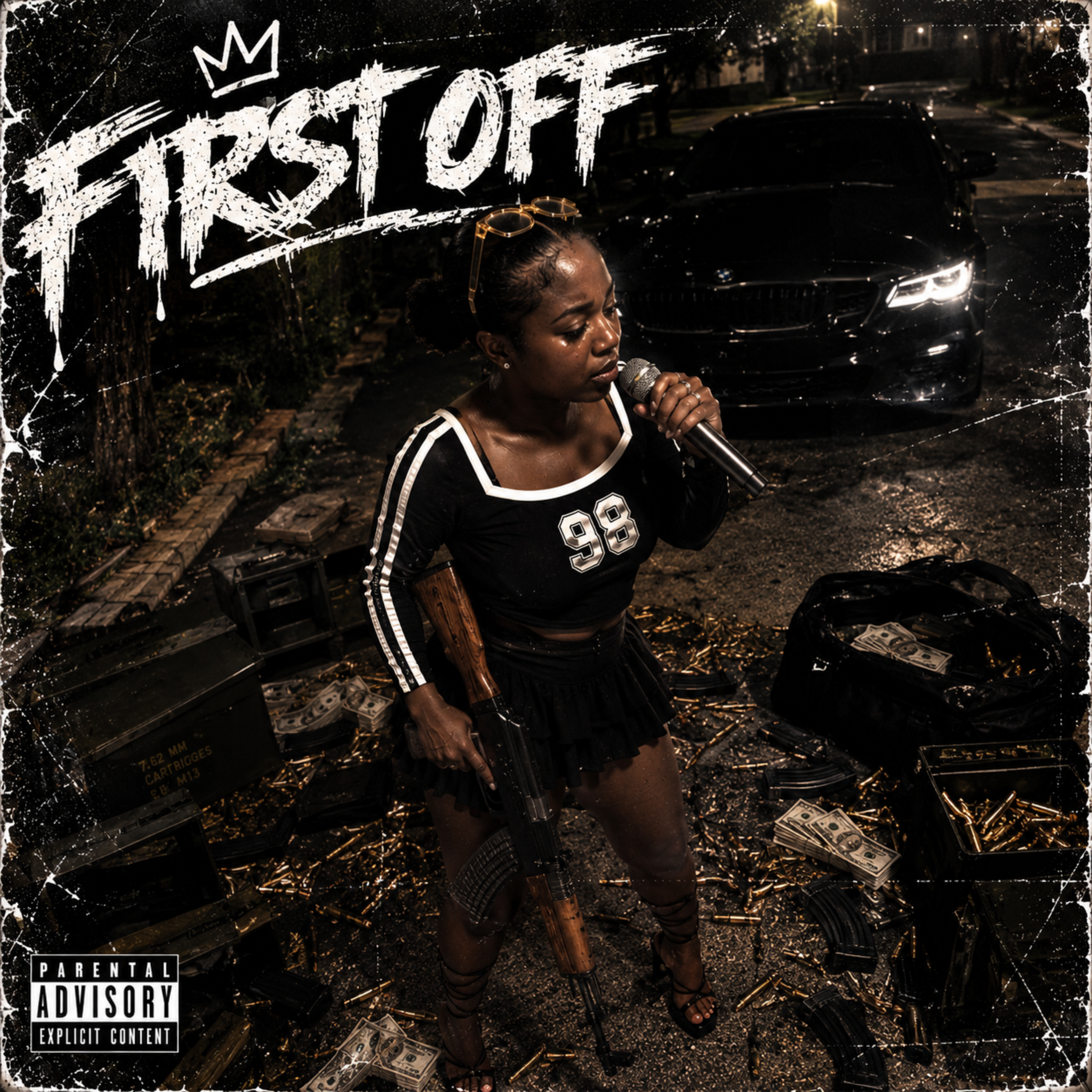 FIRST OFF by RealRRaww cover art