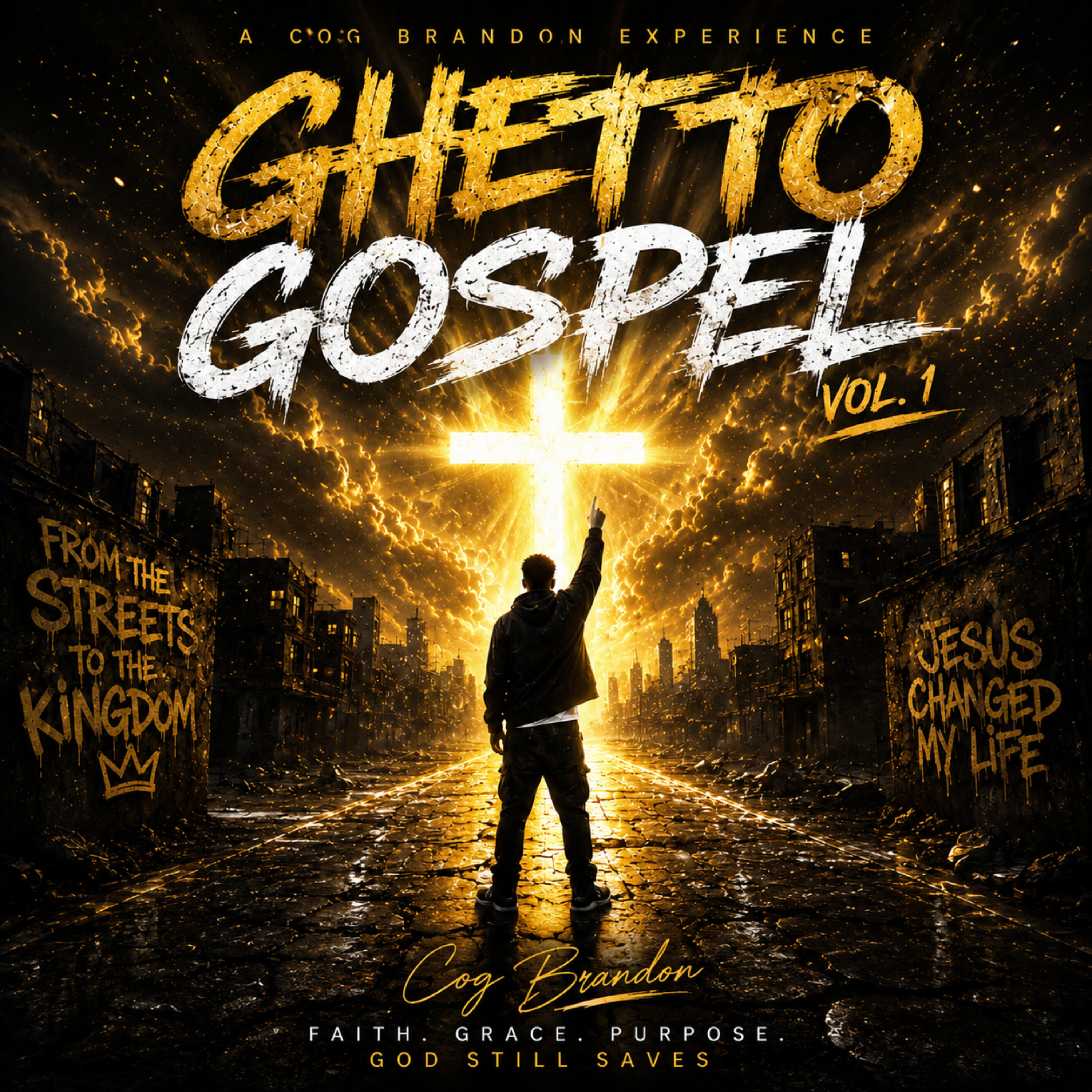 Ghetto Gospel by Cog Brandon cover art