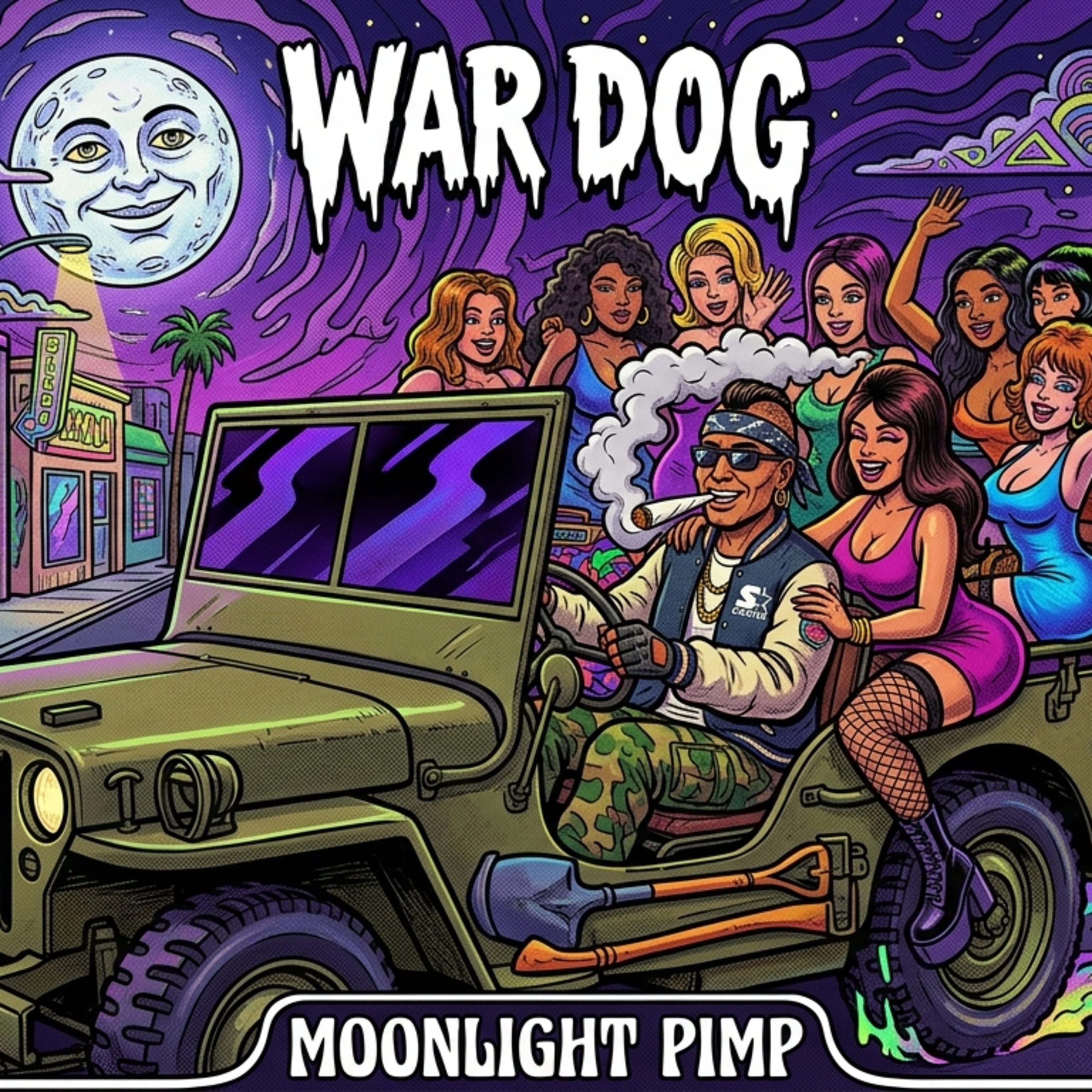 Moonlight Pimp by War Dog cover art