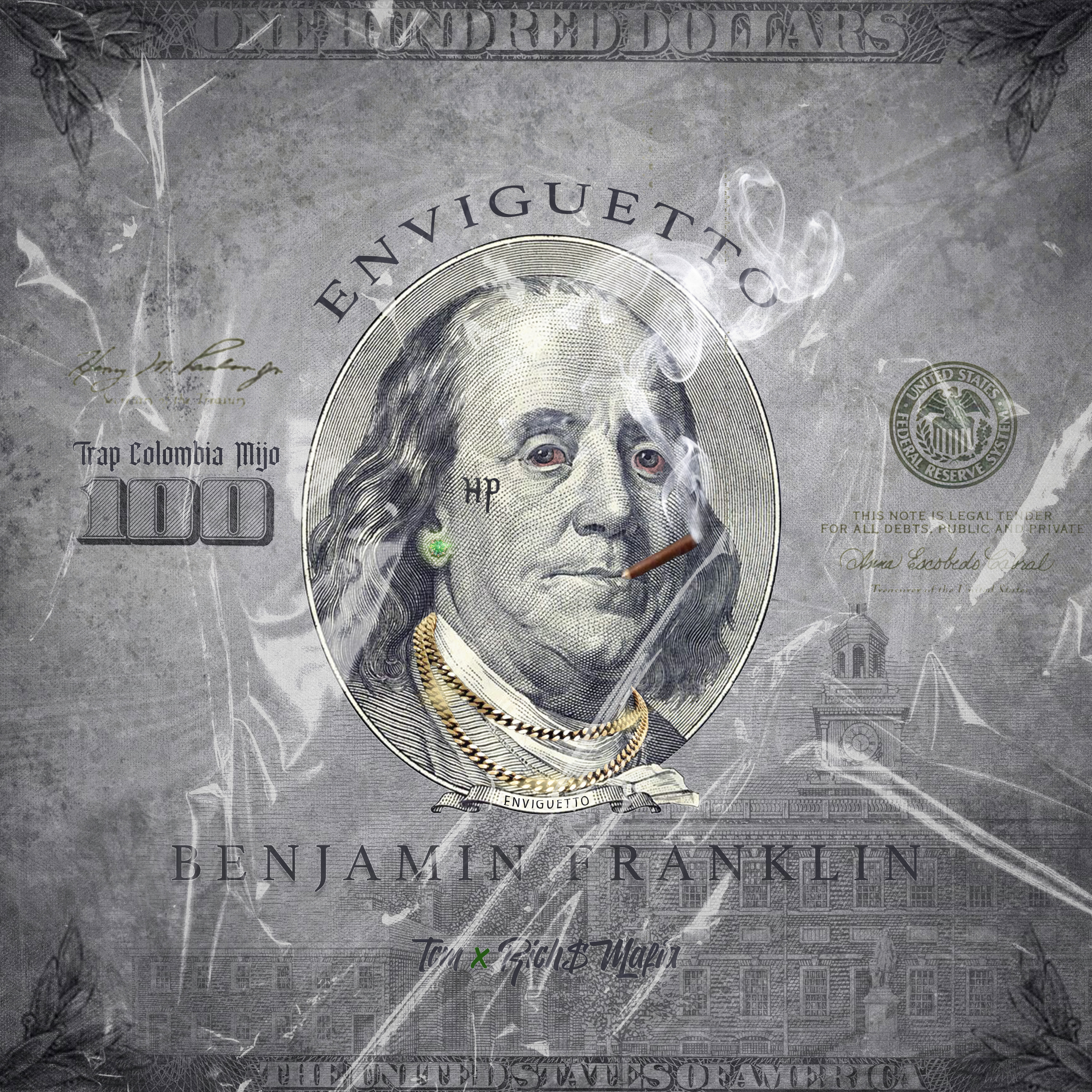 BENJAMIN FRANKLIN artwork