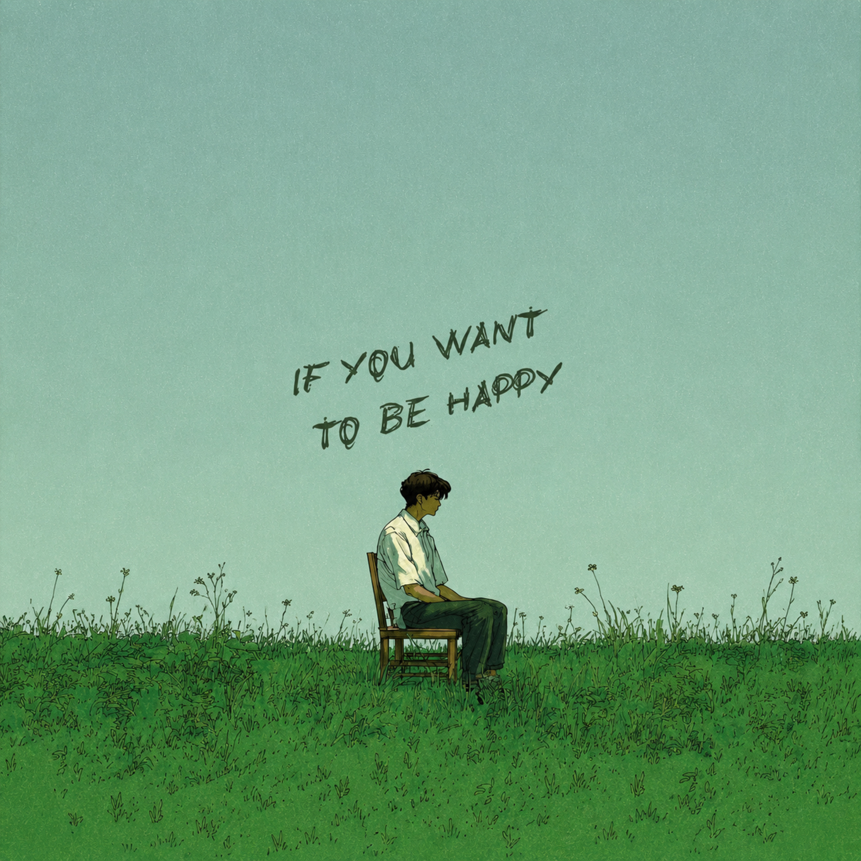 If You Want to Be Happy by August Green cover art
