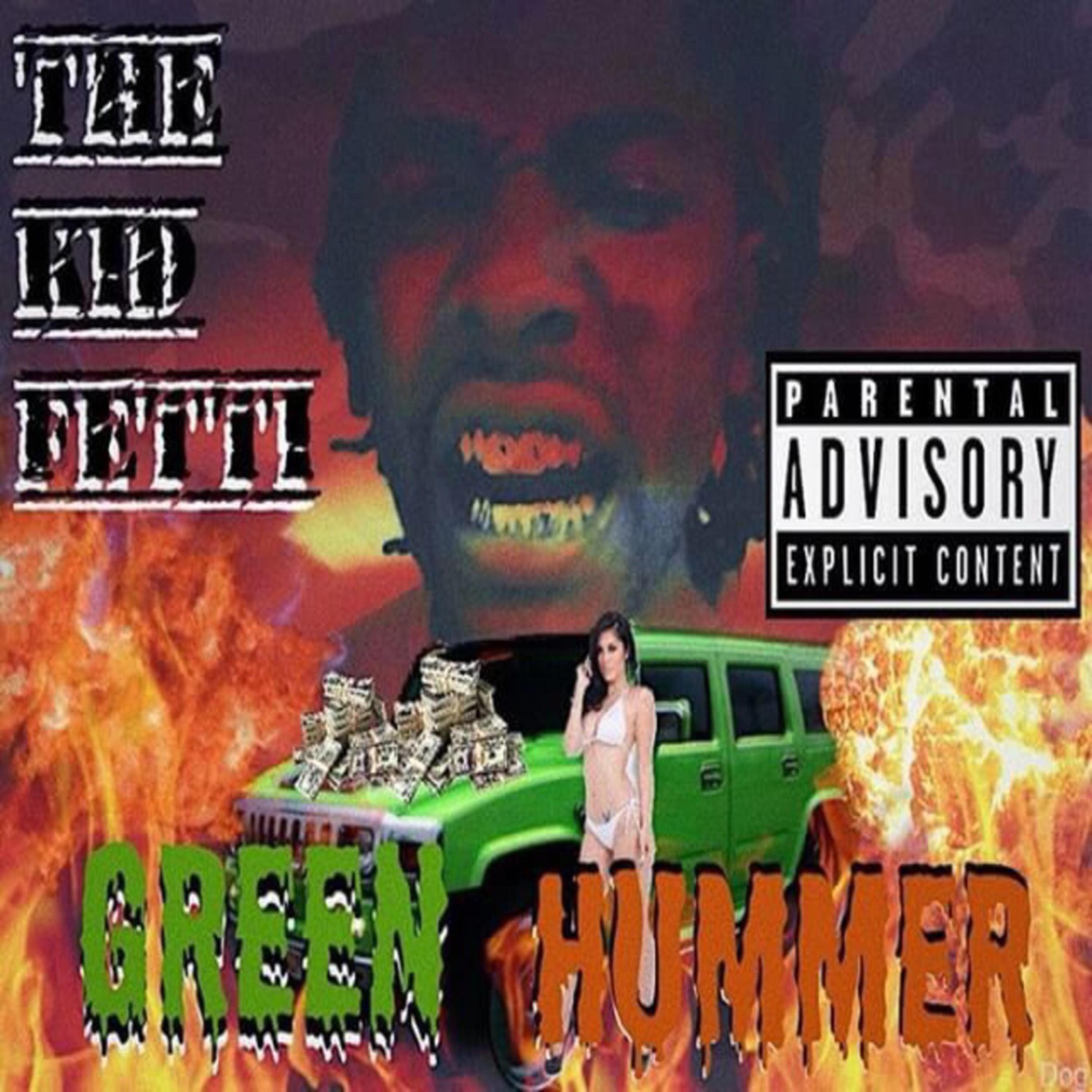 Green Hummer artwork