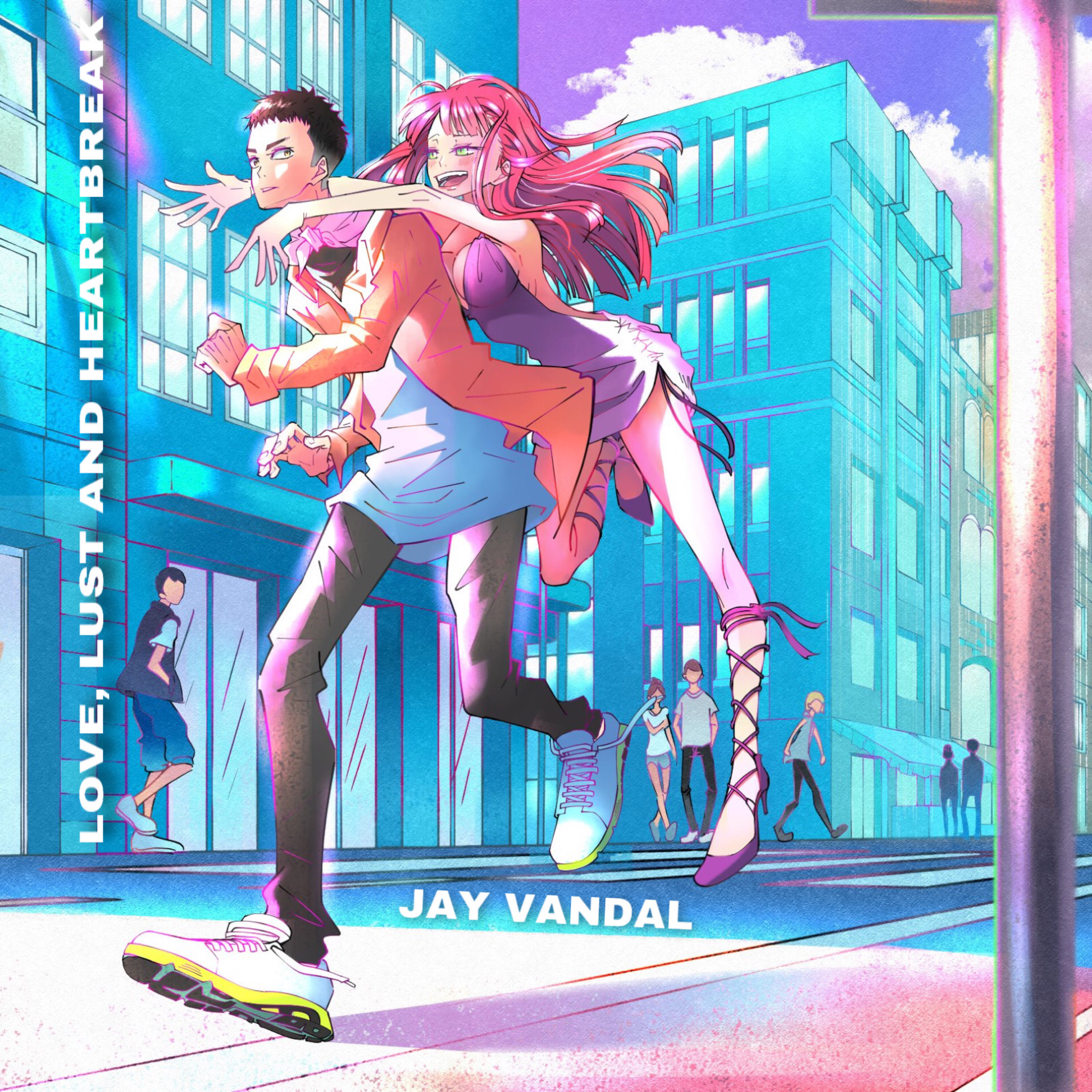 LOVE LUST AND HEARTBREAK by Jay Vandal cover art