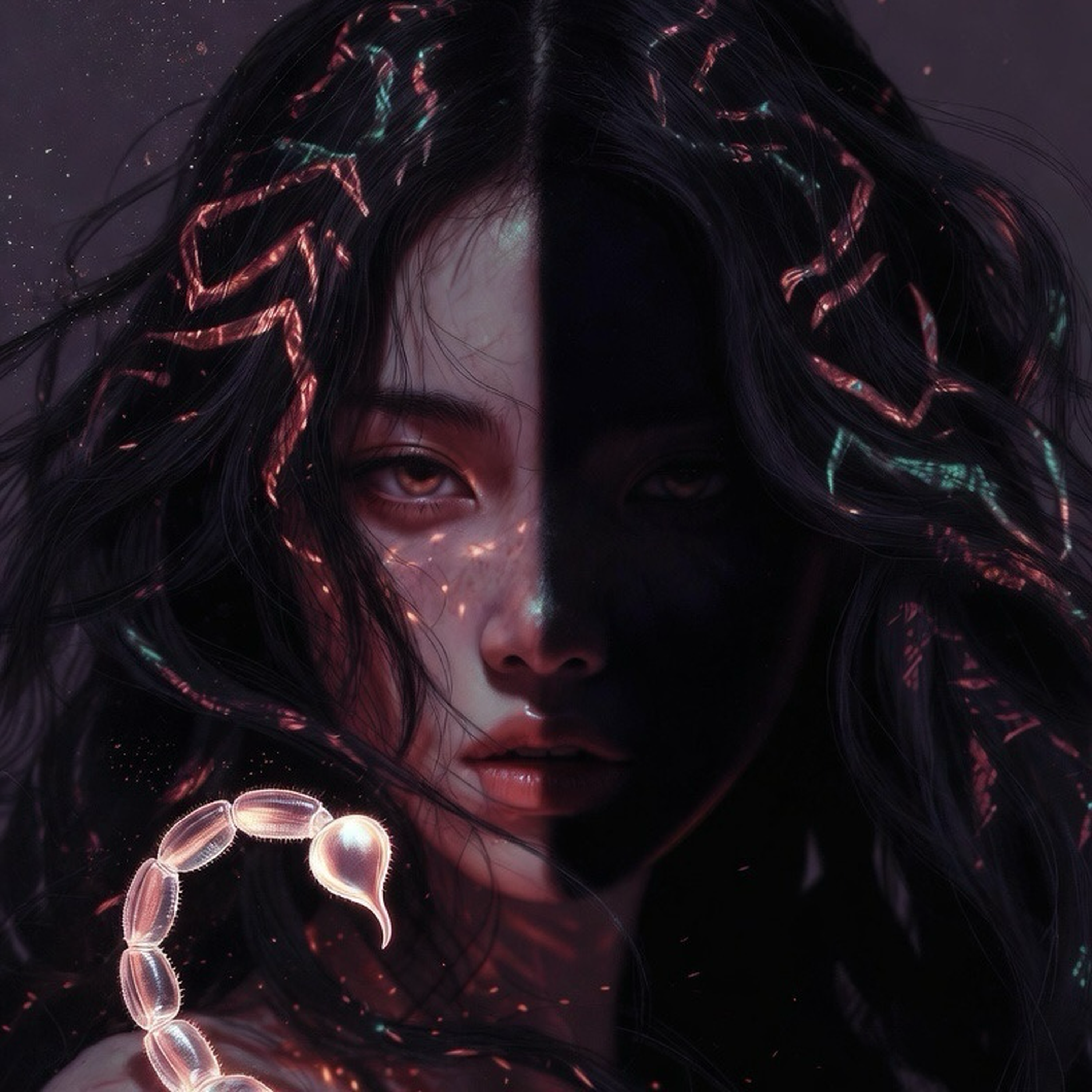 Scorpio — Into the Shadow of Your Light by CityFlower Pop cover art
