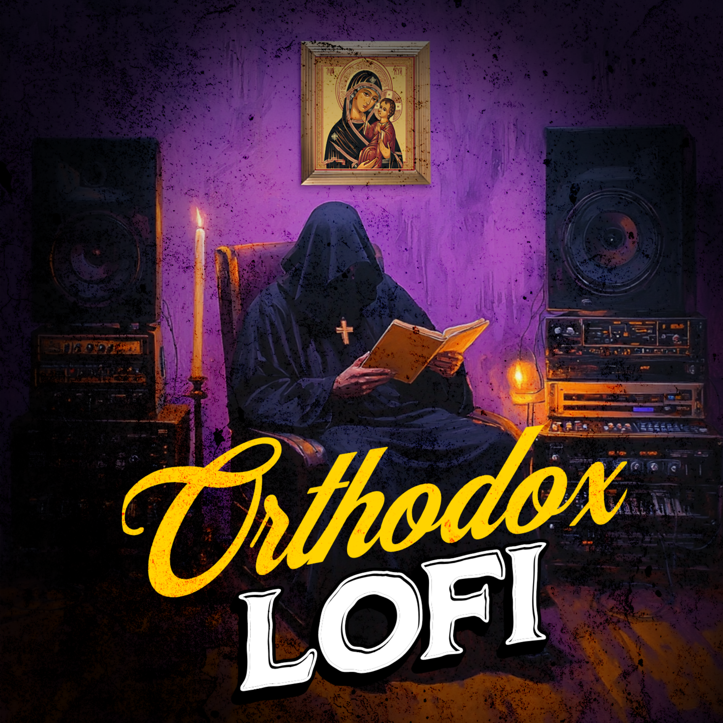 Orthodox christian inspired lofi artwork