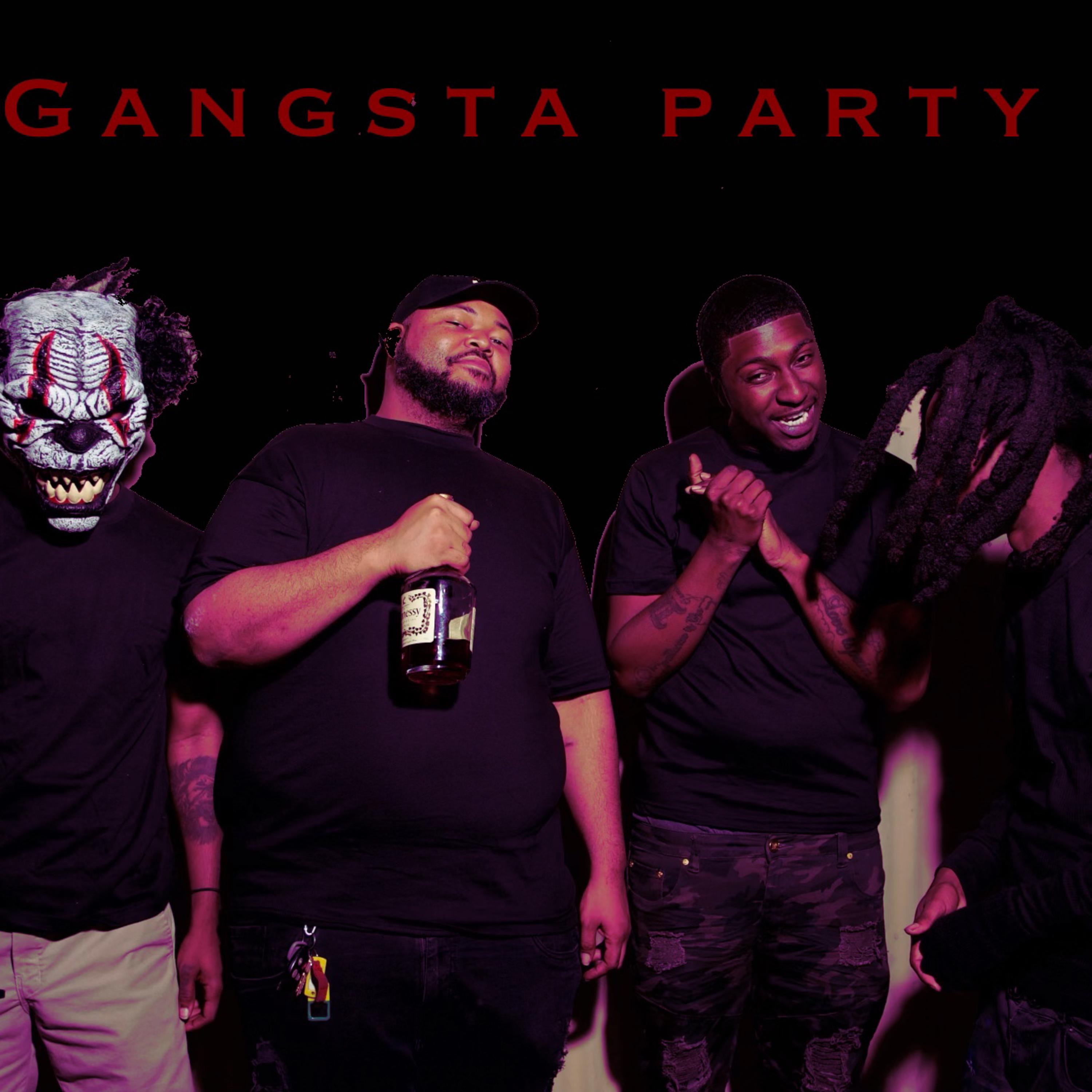 Gangsta party artwork