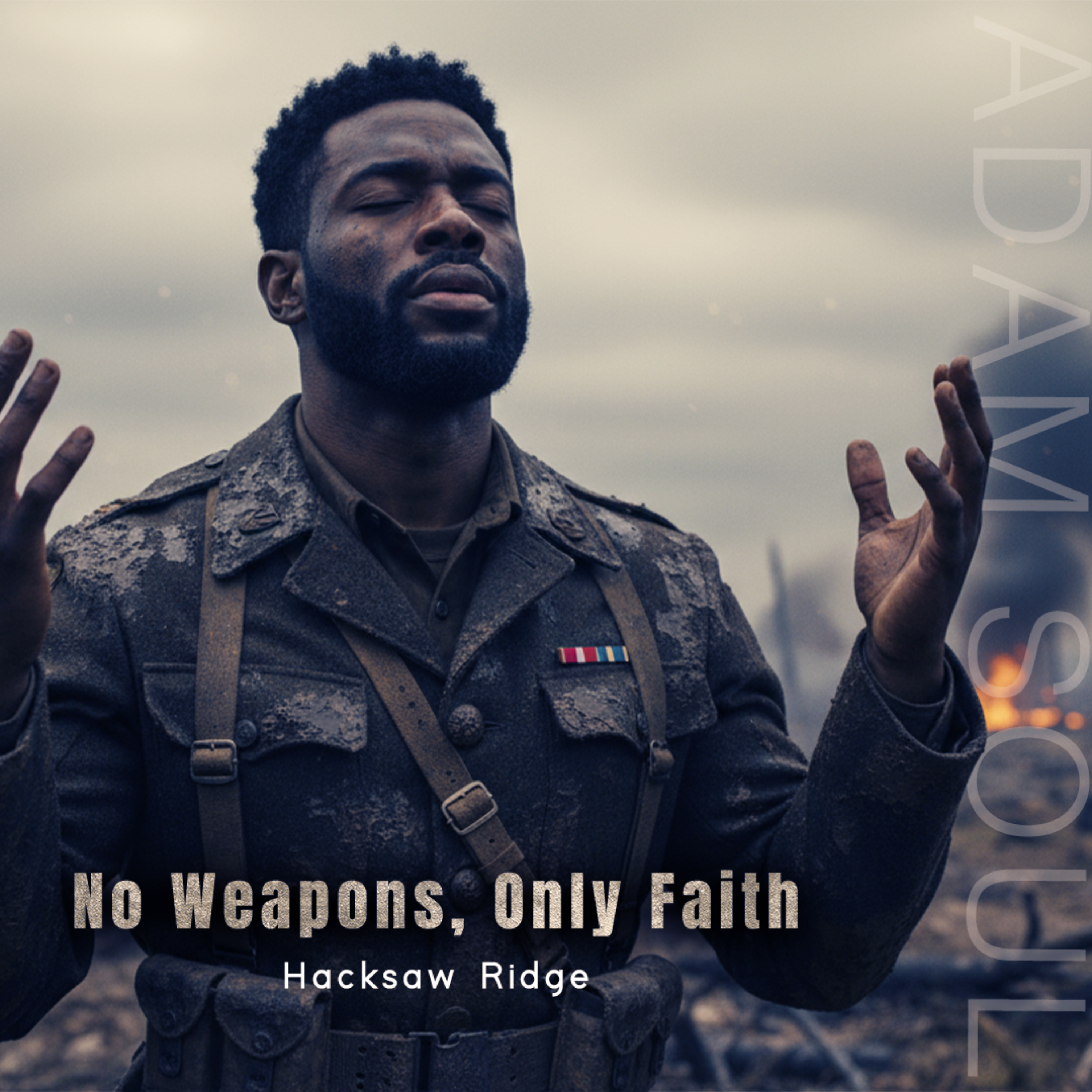 No Weapons, Only Faith artwork