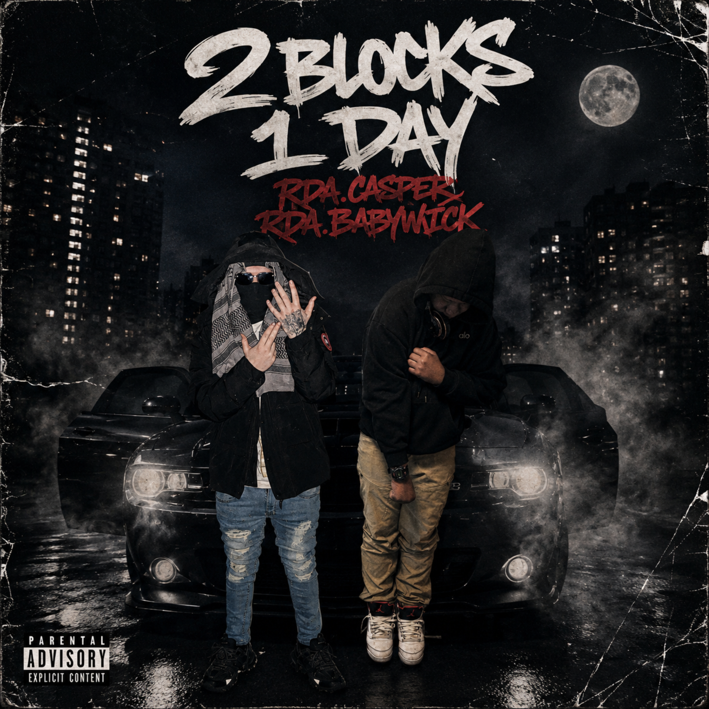 2 Blocks 1 Day by RDA Casper cover art