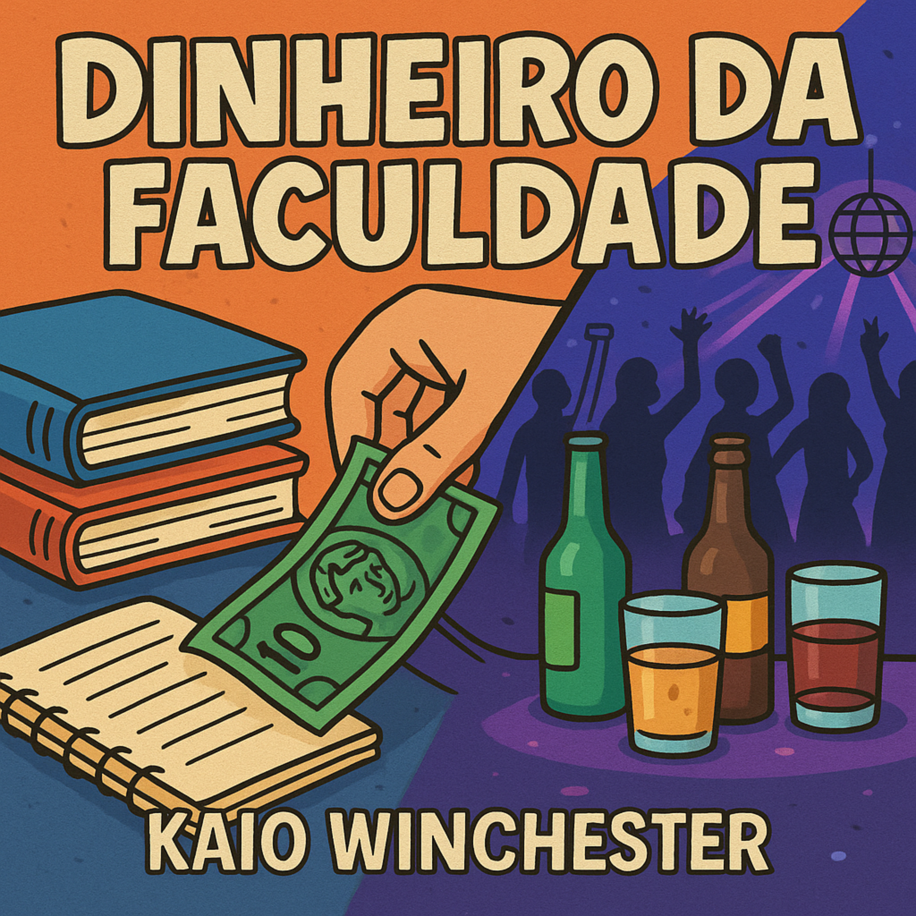 dinheiro da faculdade artwork
