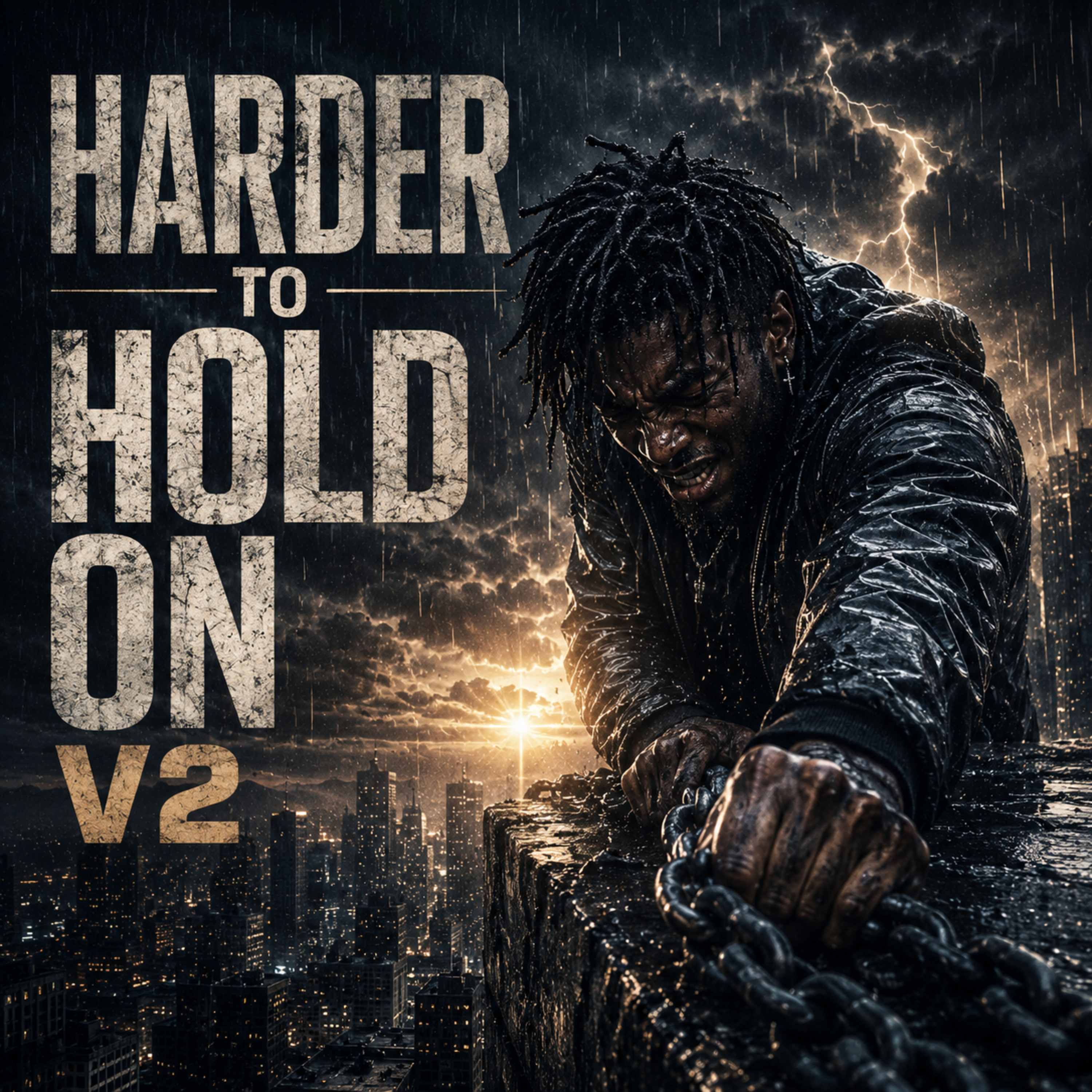 HARDER TO HOLD ON V2 by Fahiym Yahbless cover art