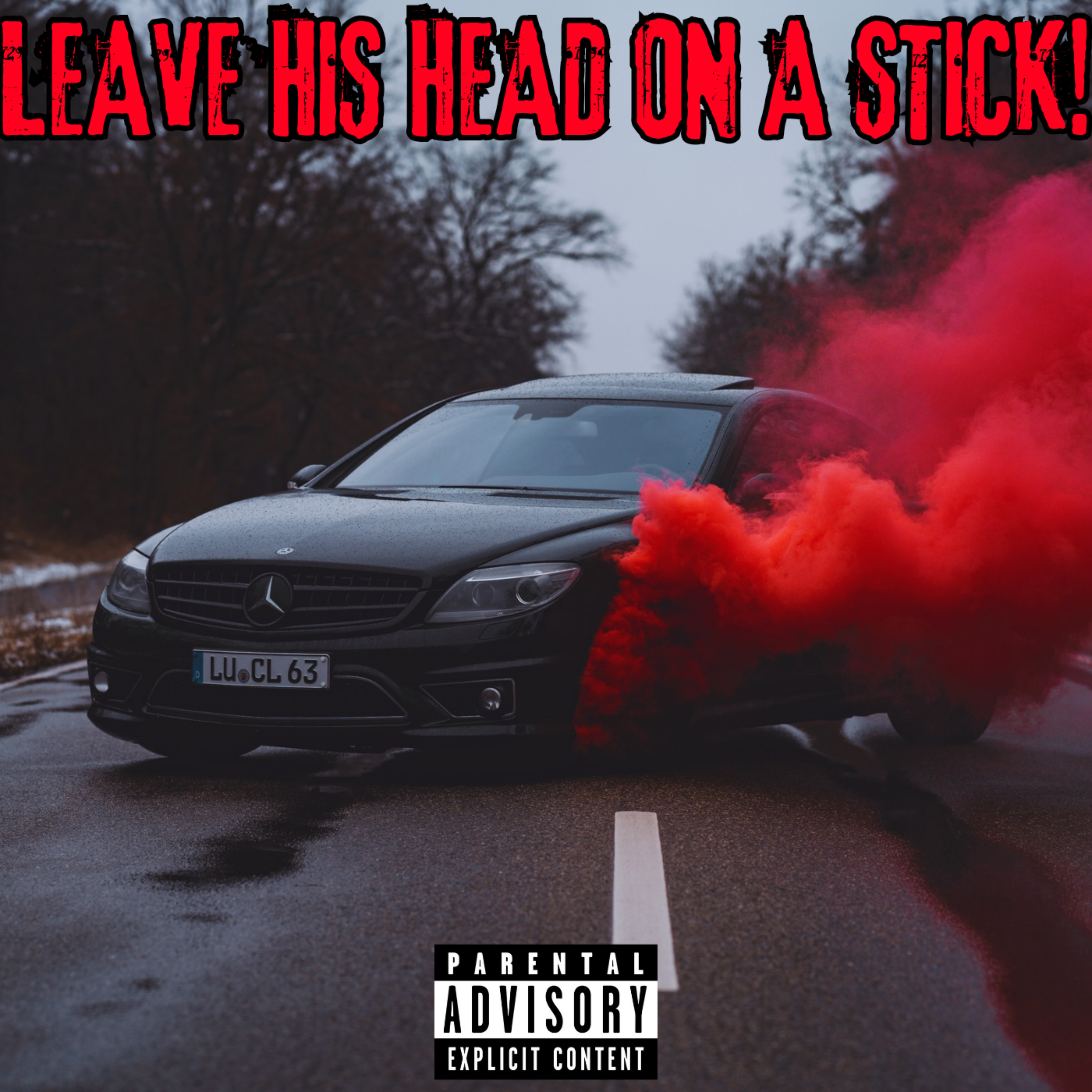 LEAVE HIS HEAD ON A STICK! artwork