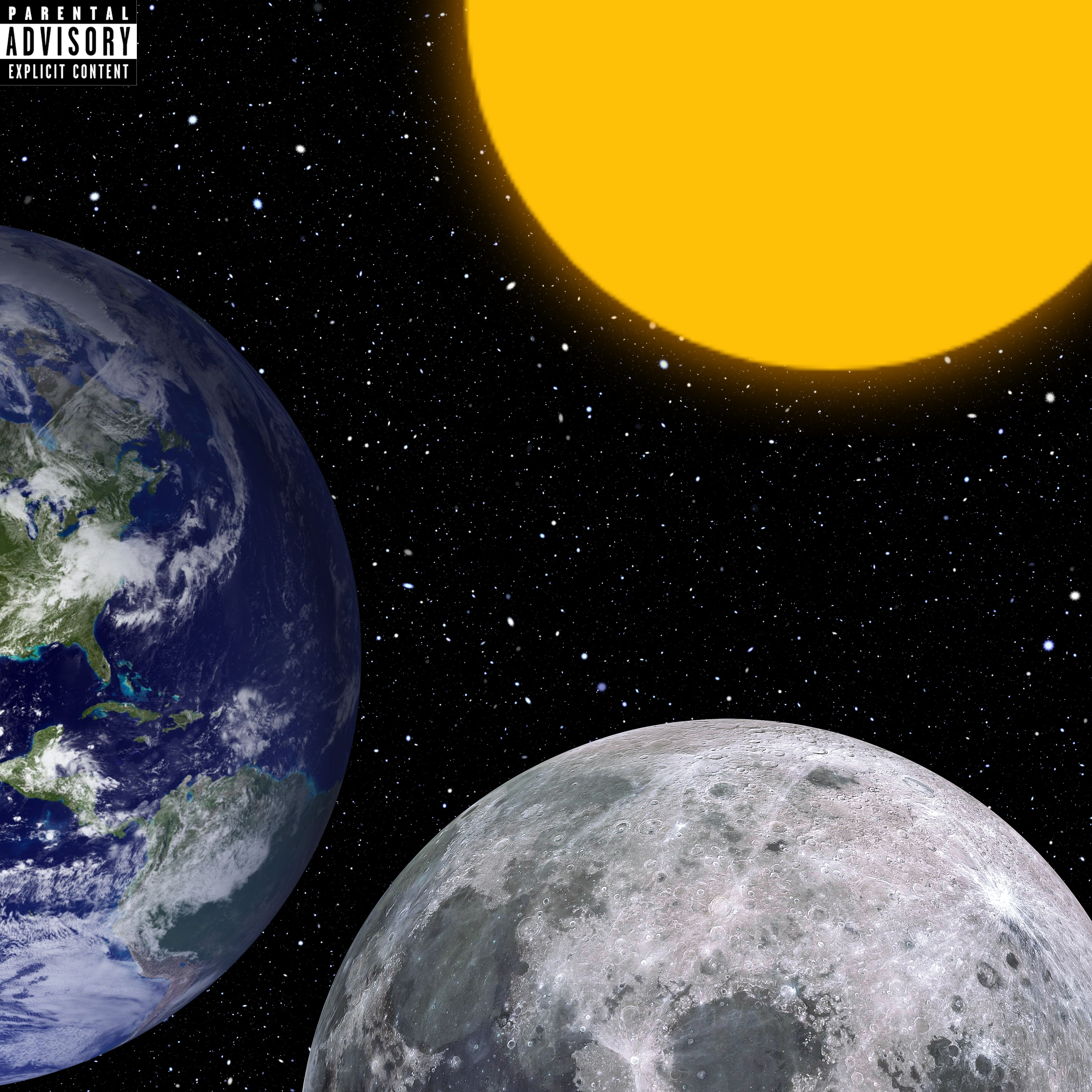 ALL TH3 WAY TØ TH3 MØØN artwork